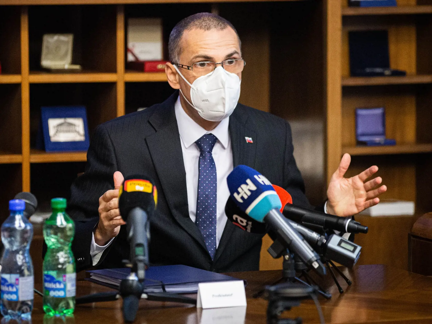 Na snímke generálny prokurátor SR Maroš Žilinka počas rokovania Zahraničného výboru NR SR v Bratislave 31. januára 2022. FOTO TASR - Jakub Kotian