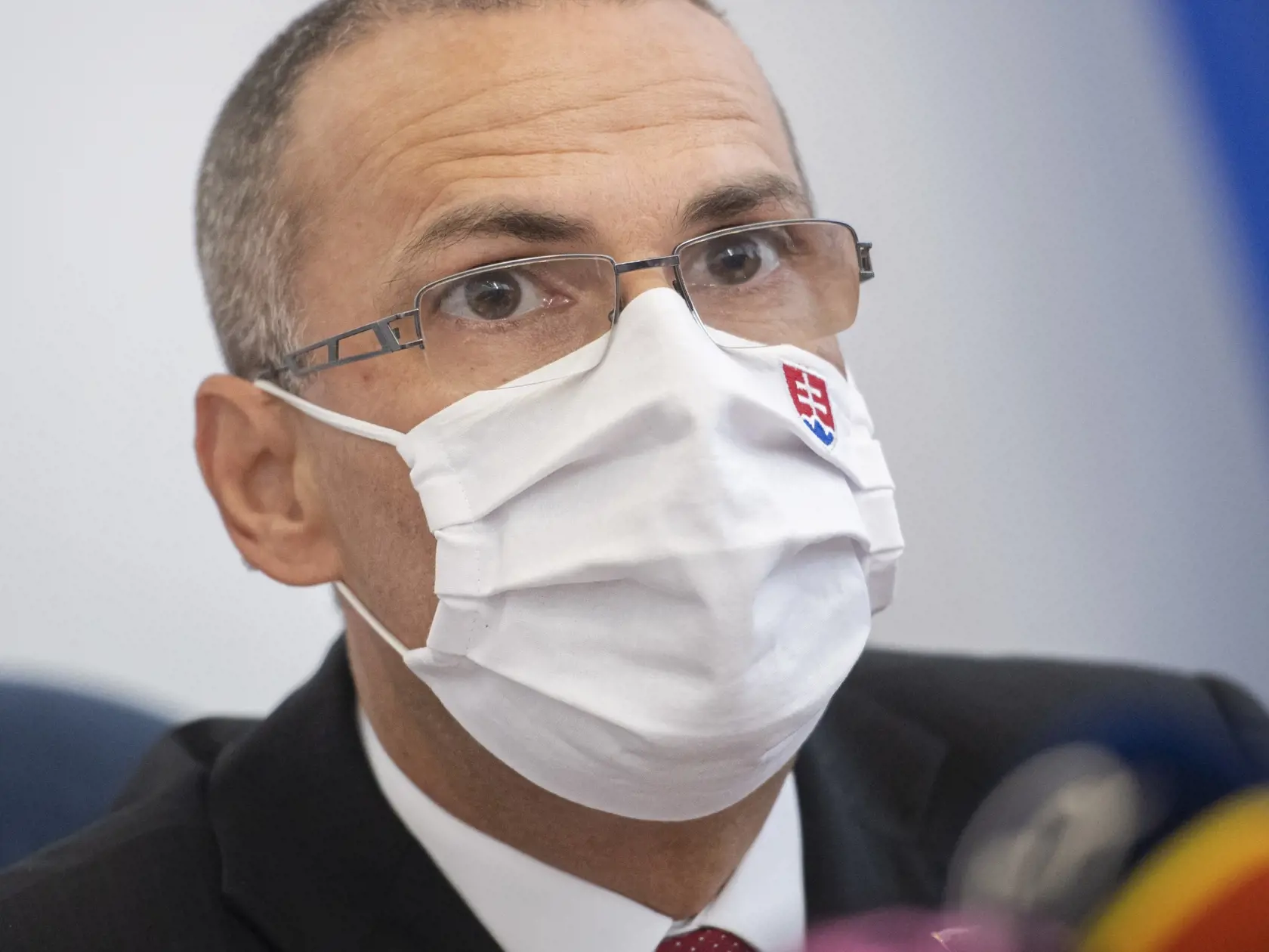 Na snímke generálny prokurátor SR Maroš Žilinka počas vyhlásenia 2. septembra 2021 v Bratislave. FOTO TASR – Martin Baumann