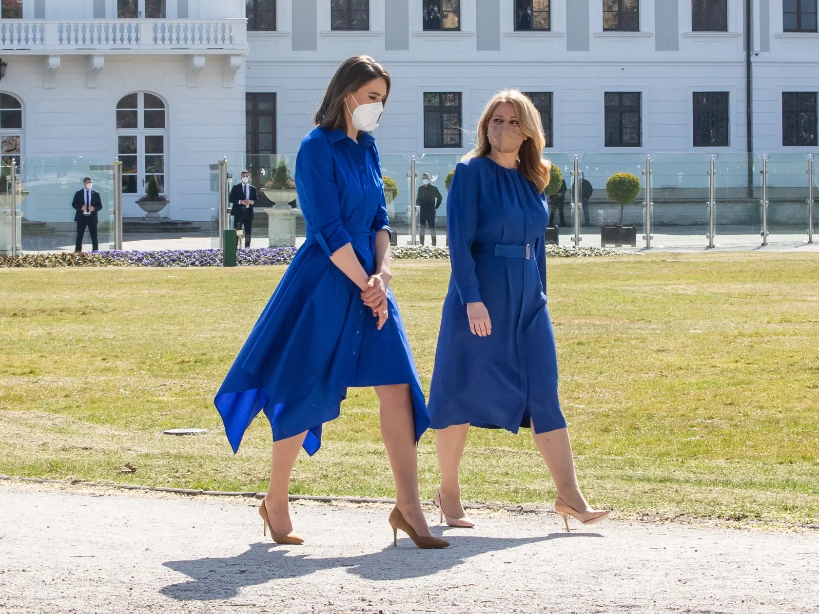 Prezidentka Slovenskej republiky Zuzana Čaputová prijala víťazku Svetového pohára v zjazdovom lyžovaní Petru Vlhovú.