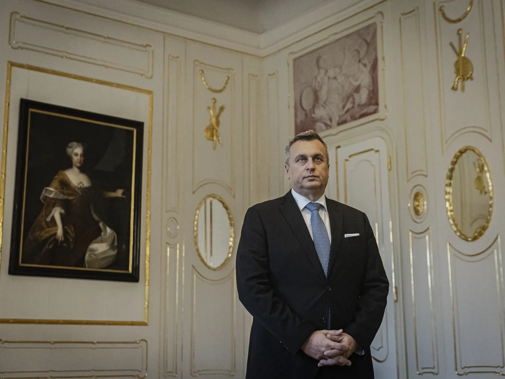 Prezidentka Slovenskej republiky Zuzana Čaputová prijala na základe výsledkov predčasných parlamentných volieb v prezidentskom paláci predsedu strany SNS Andreja Danka.