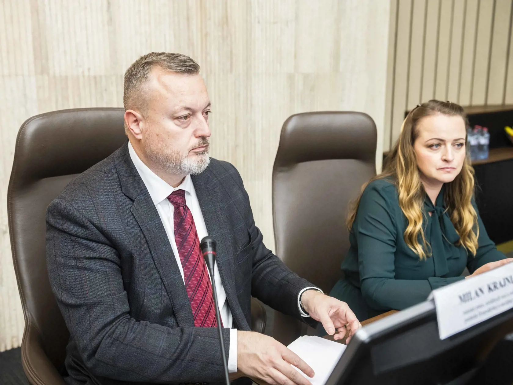 Na snímke minister práce, sociálnych vecí a rodiny SR Milan Krajniak (Sme rodina)
