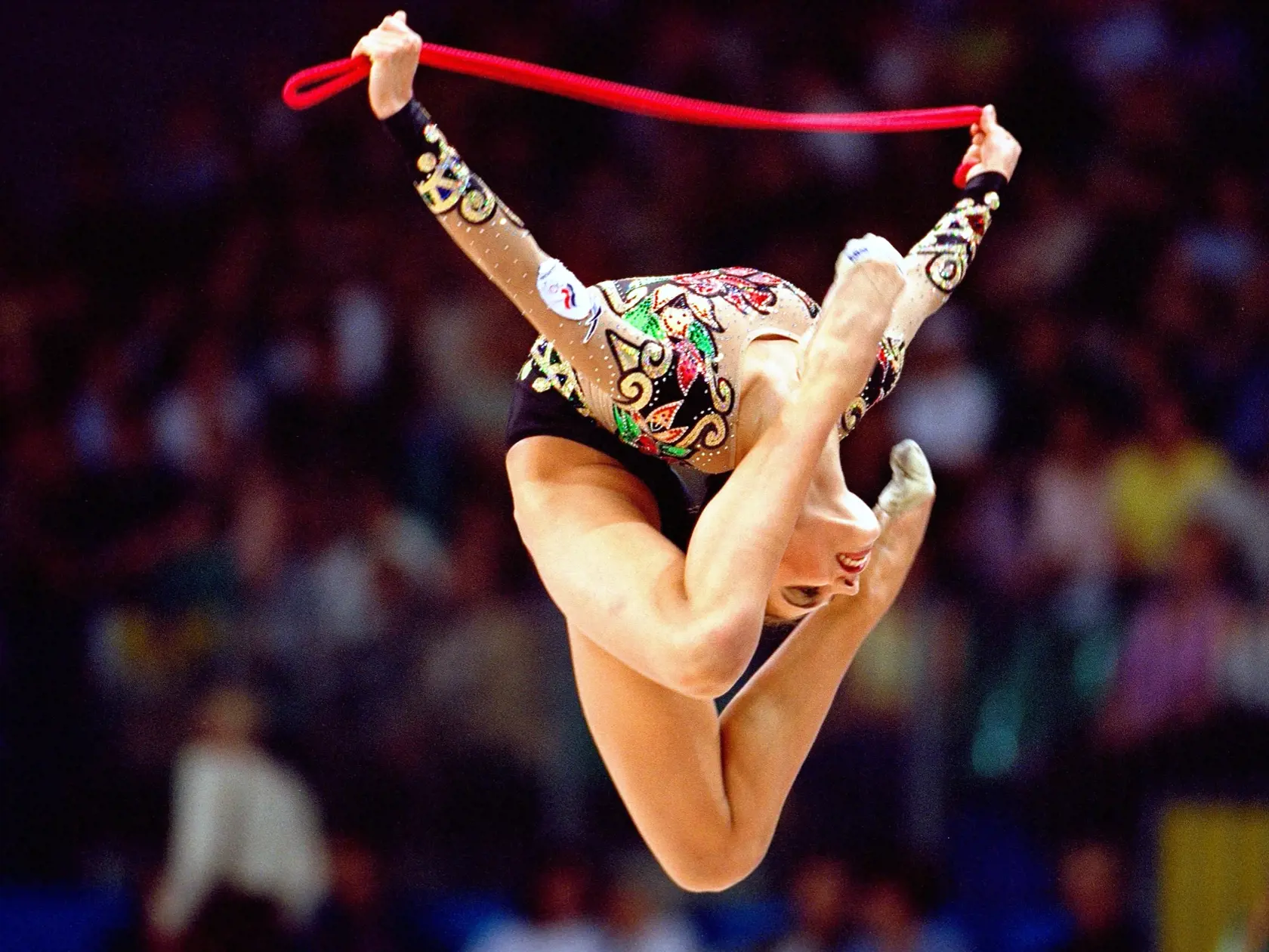 Kabajevová má v zbierke obrovské množstvo medailí. Ruská exgymnastka je viacnásobnou majsterkou sveta aj Európy a zlato získala aj na olympiáde. Počas kariéry jej prischla prezývka "najohybnejšia žena sveta".