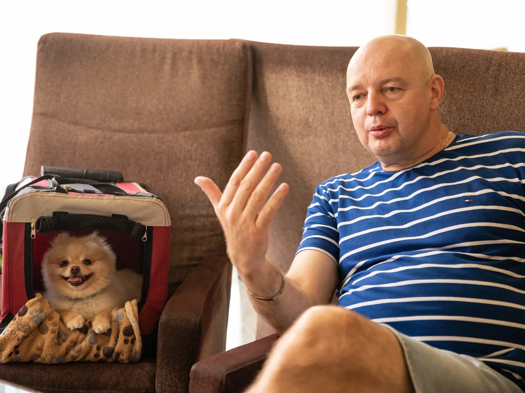 Na fotke Pavol Rusko, profilový rozhovor kauza zmenky. 