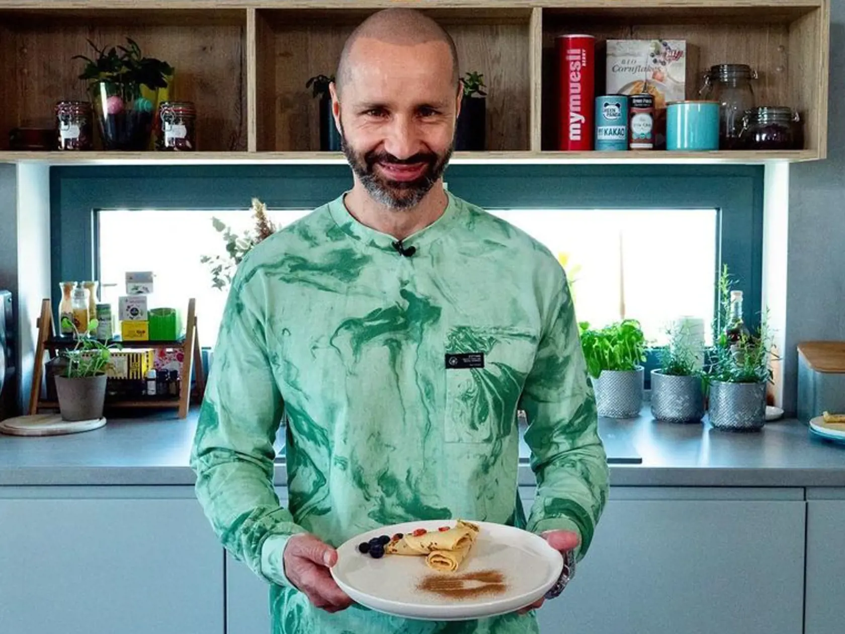 Robove zdravé palacinky.
