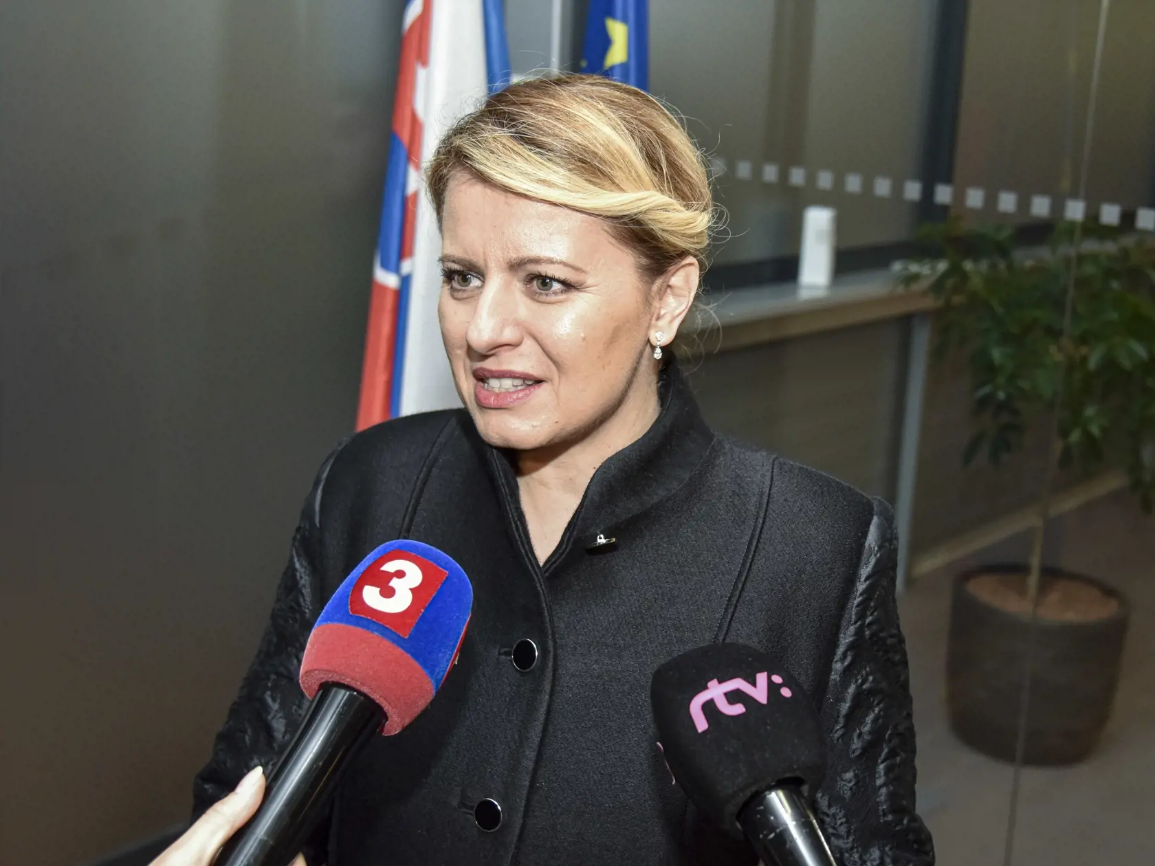Zuzana Čaputová počas pracovnej cesty v Nemecku pri príležitostí 30. výročia pádu Berlínskeho múru.