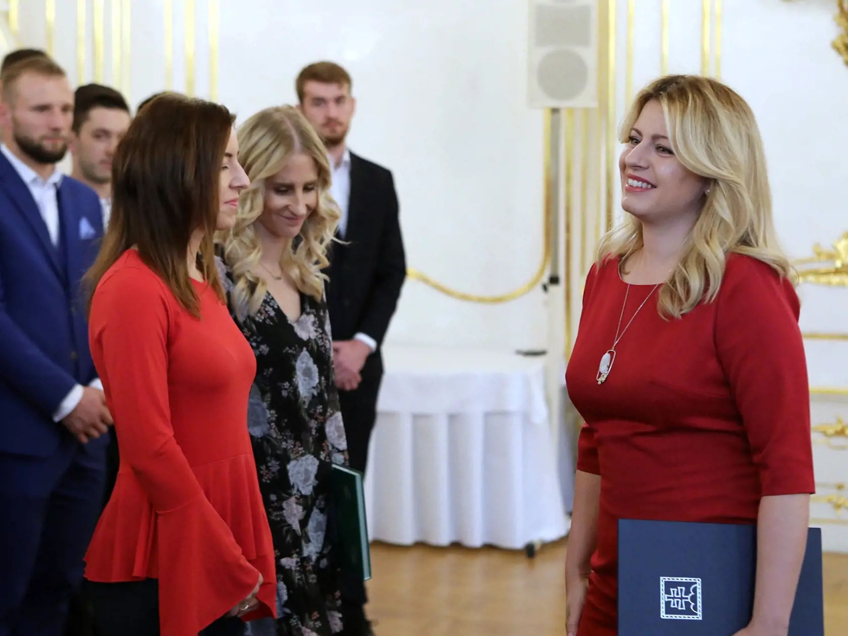 Prezidentka Zuzana Čaputová sa vo štvrtok venovala športovcom.
