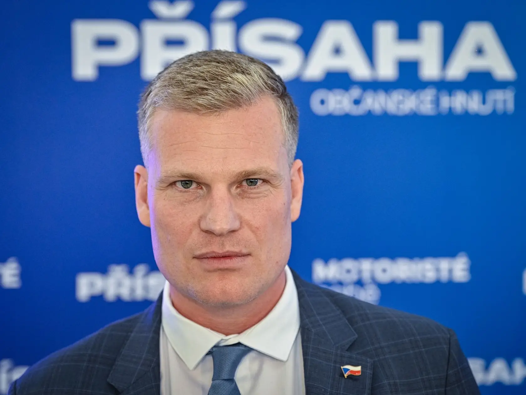 Filip Turek, poslanec EP a čestný predseda strany Motoristé sobě.