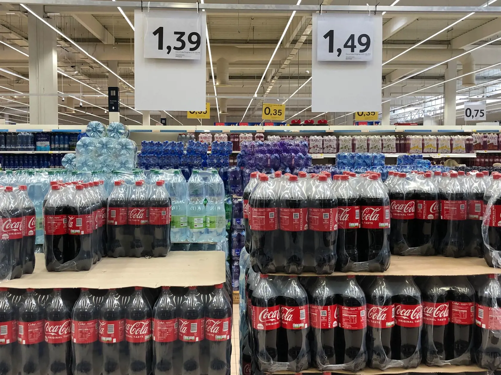 Aktuálne ceny potravín na Slovensku v Tescu Expres.