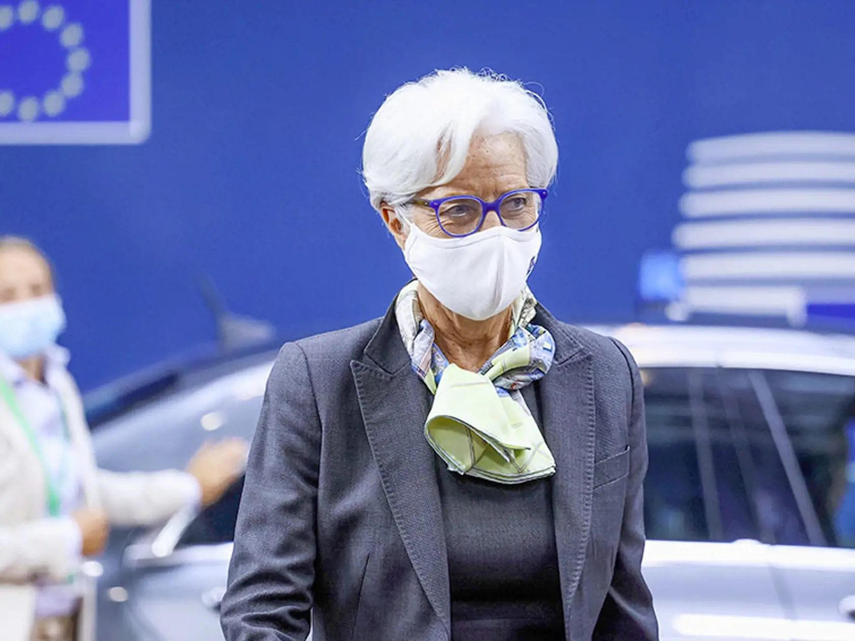 Šéfka Európskej centrálnej banky (ECB) Christine Lagardová. Európska centrálna banka skôr či neskôr pristúpi k zvýšeniu úrokovej sadzby.