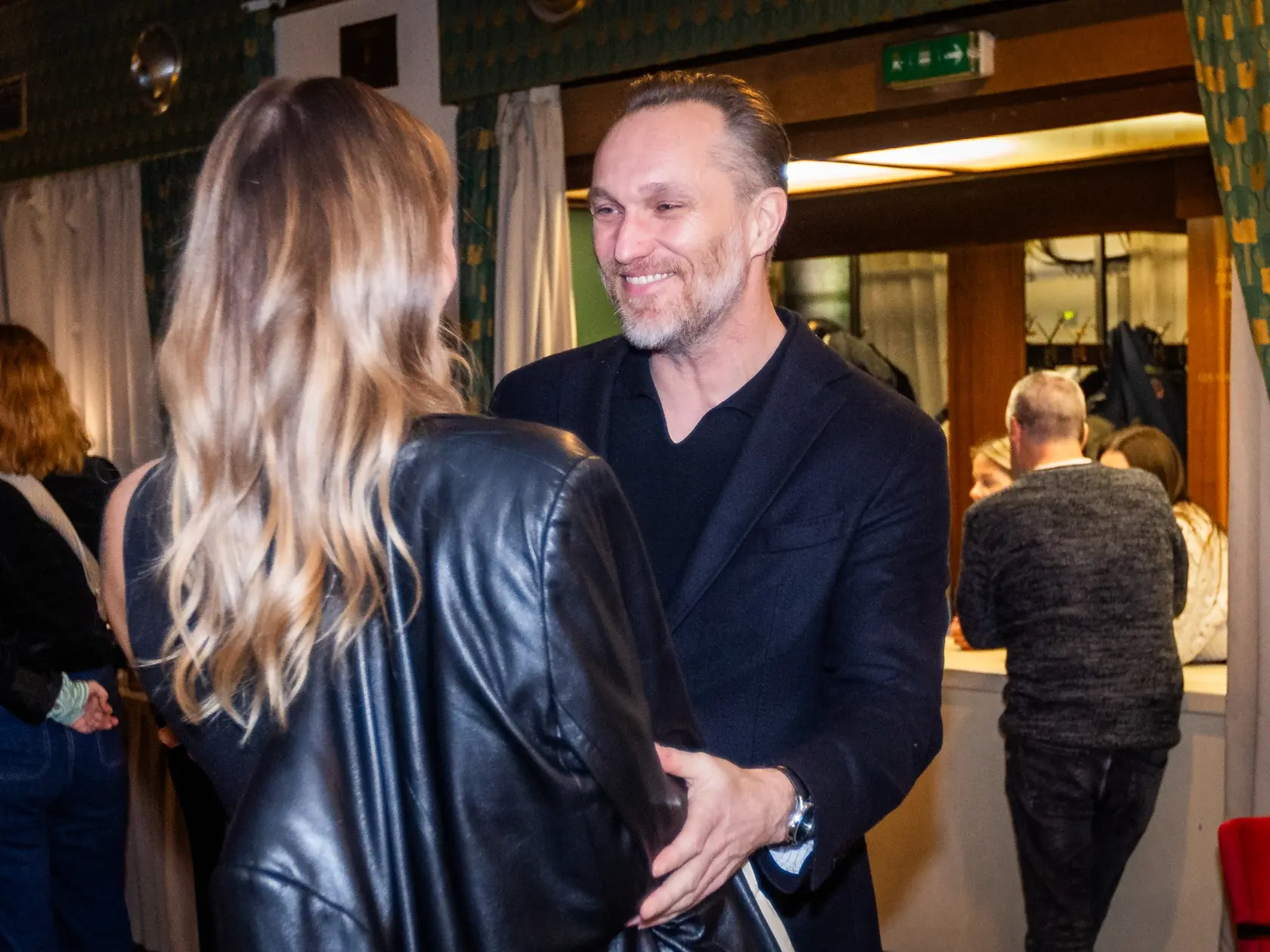 Novinárska premiéra seriálu Studňa. Na snímke herec Marián Mitaš.
