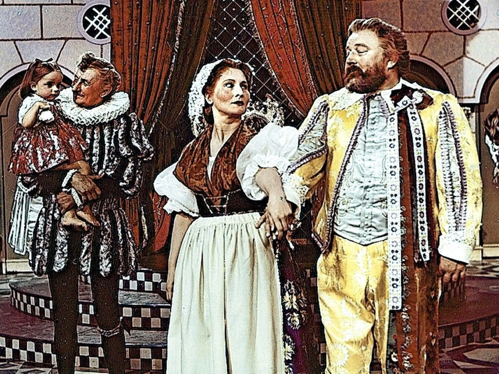 Burián (vľavo) s Janom Werichom v obľúbenej rozprávke Bol raz jeden kráľ. (archívne foto)