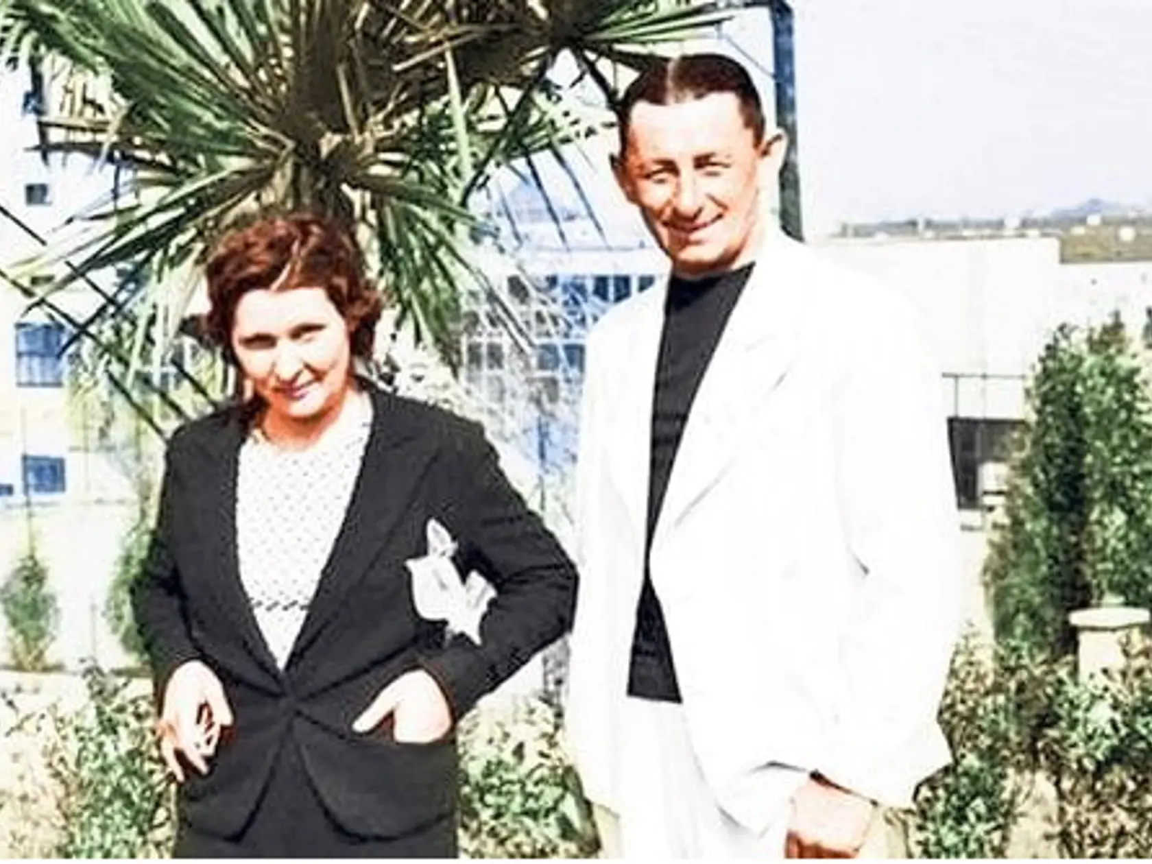 Burián s milovanou manželkou Ninou. (archívne foto)