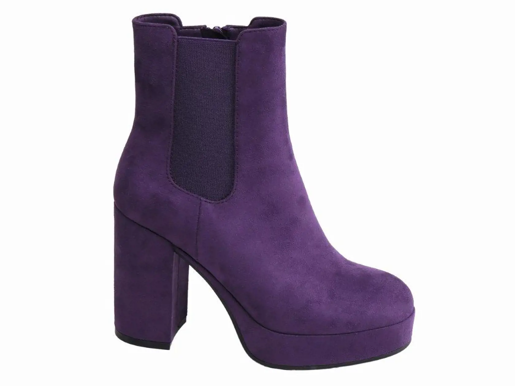 Fialové retro: Deichmann, 44,99 €