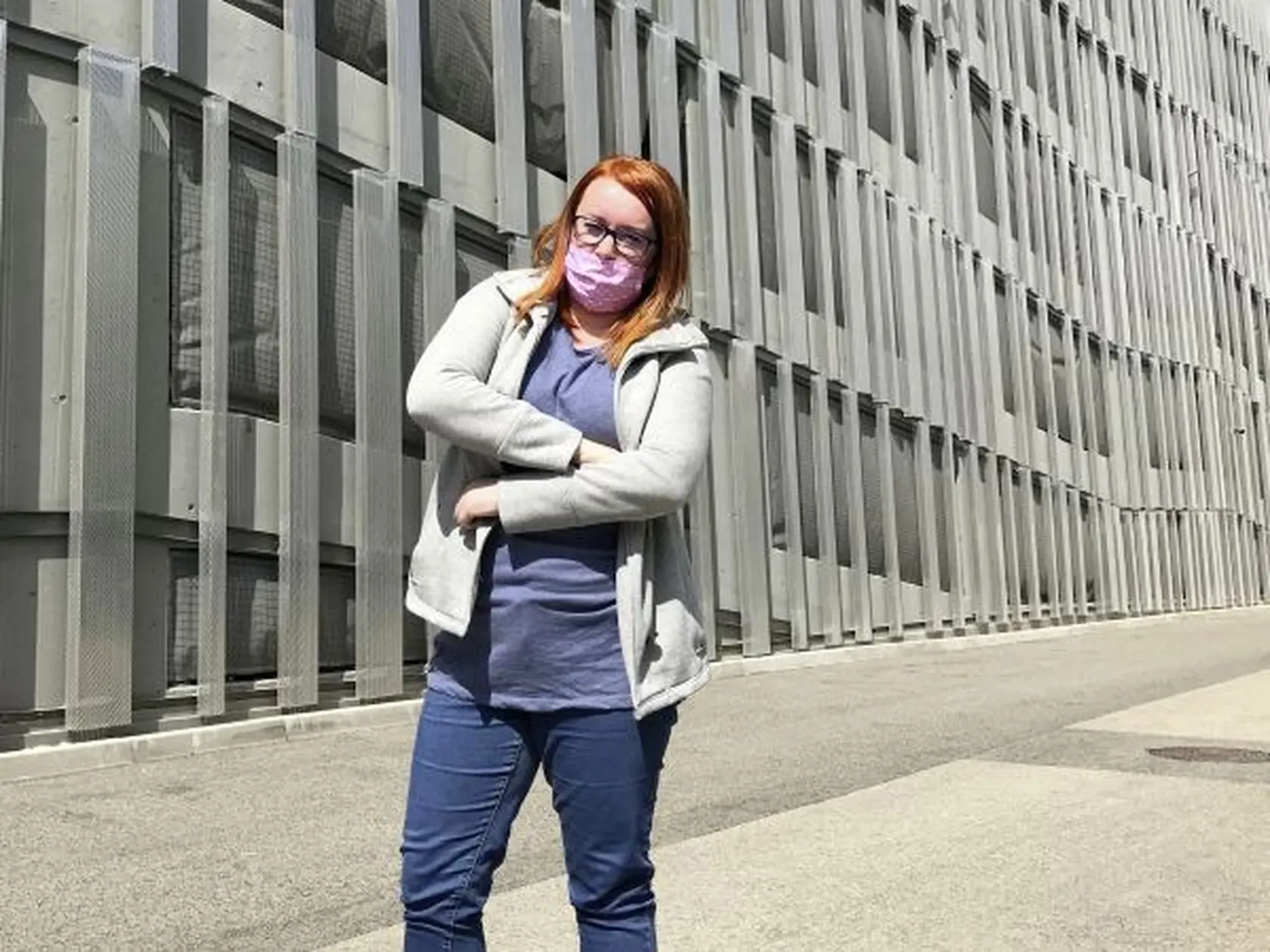 Majka pred schudnutím