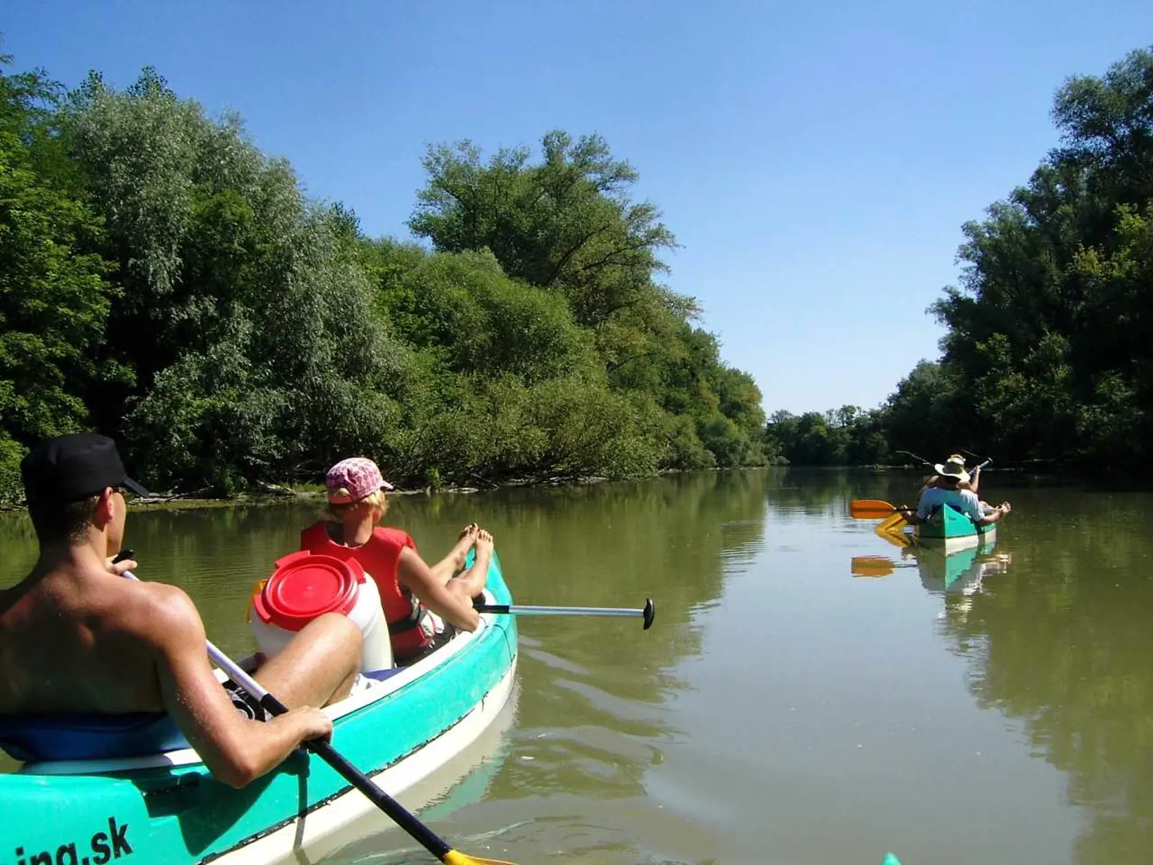 Splav, Slovensko