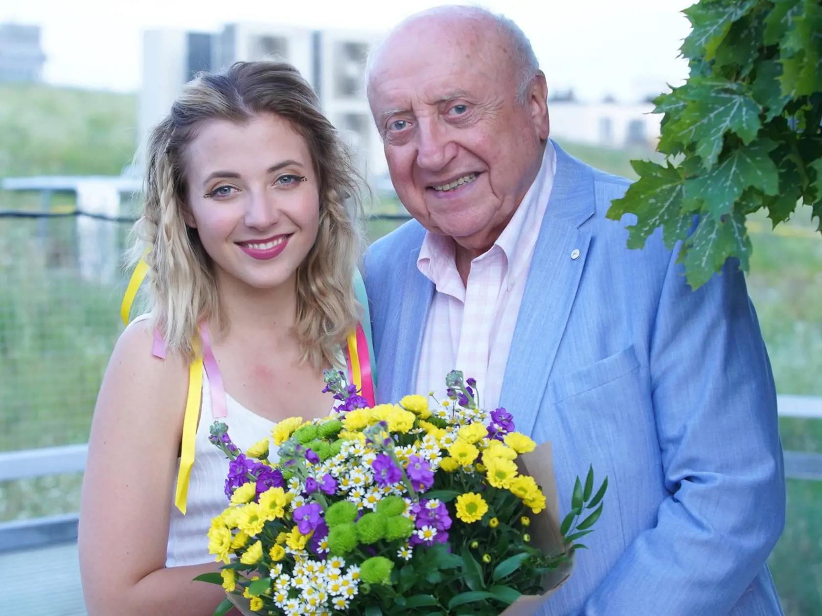 Anna Julie Slováčková a jej otec Felix Slováček