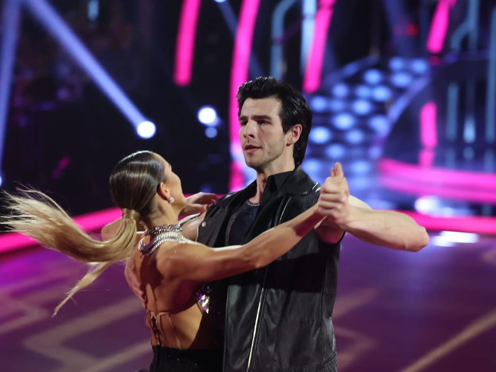 8. kolo Let's Dance. Na snímke Kristián Baran a Dominika Rošková.