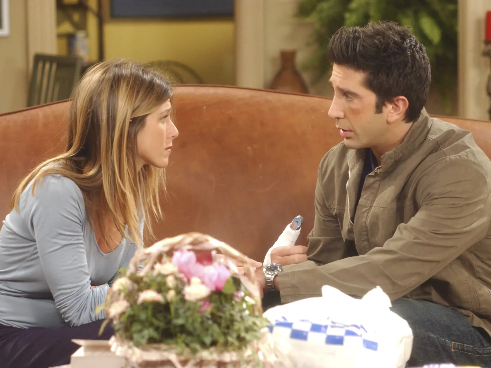 Jennifer Aniston a David sú dobrými priateľmi aj v súkromí.