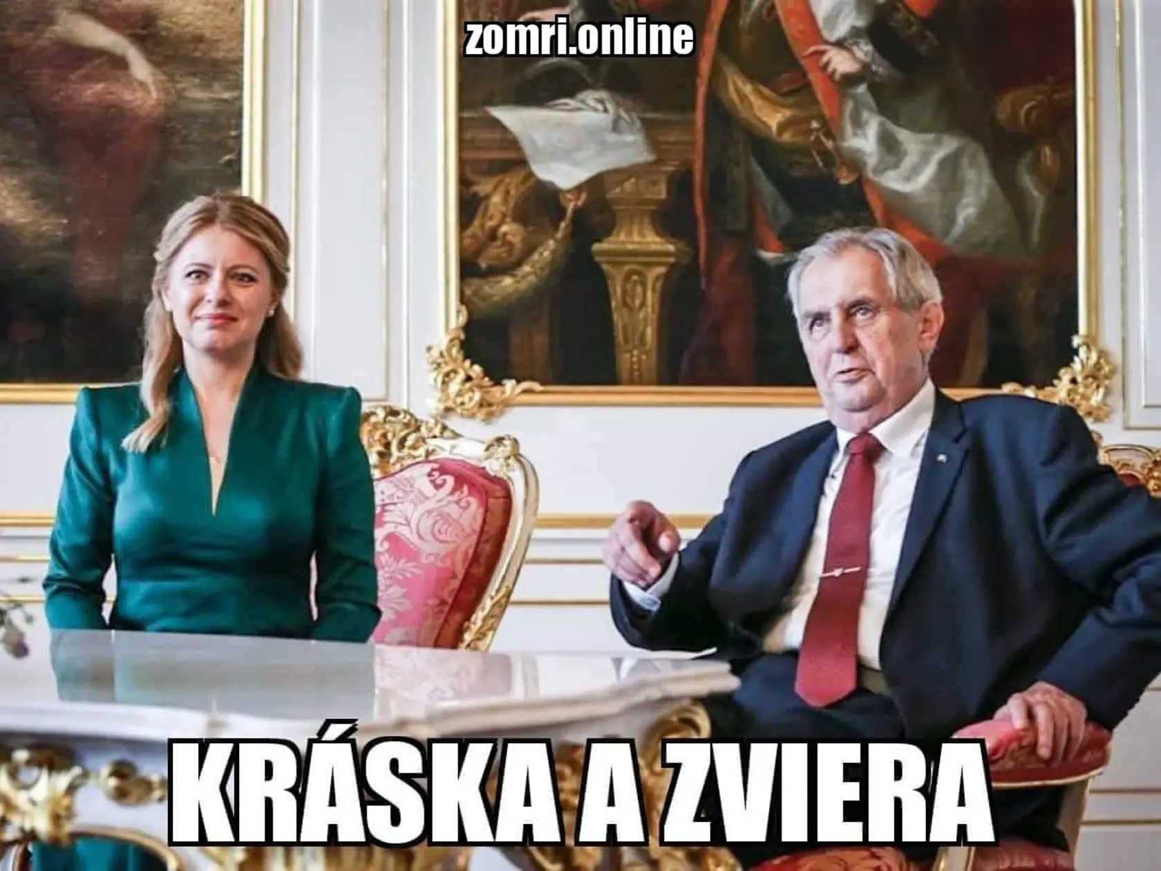 Prekonajú vtipy s českým prezidentom Milošom Zemanom tie s Dankom?