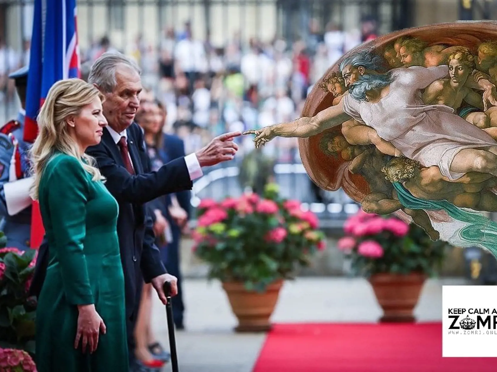 Miloš Zeman ako zdroj internetovej zábavy.