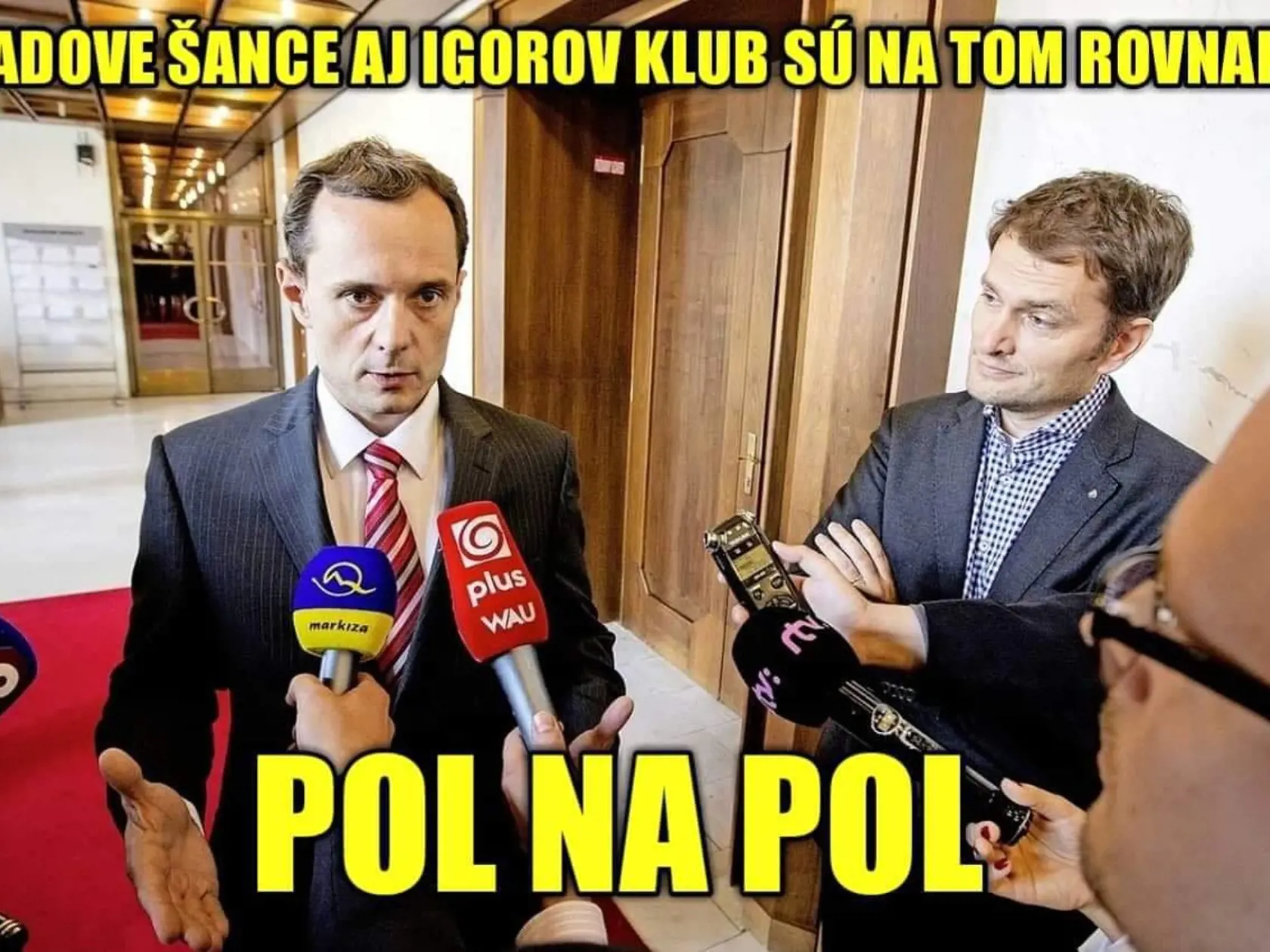 Zlý vtip? Nie- realita.