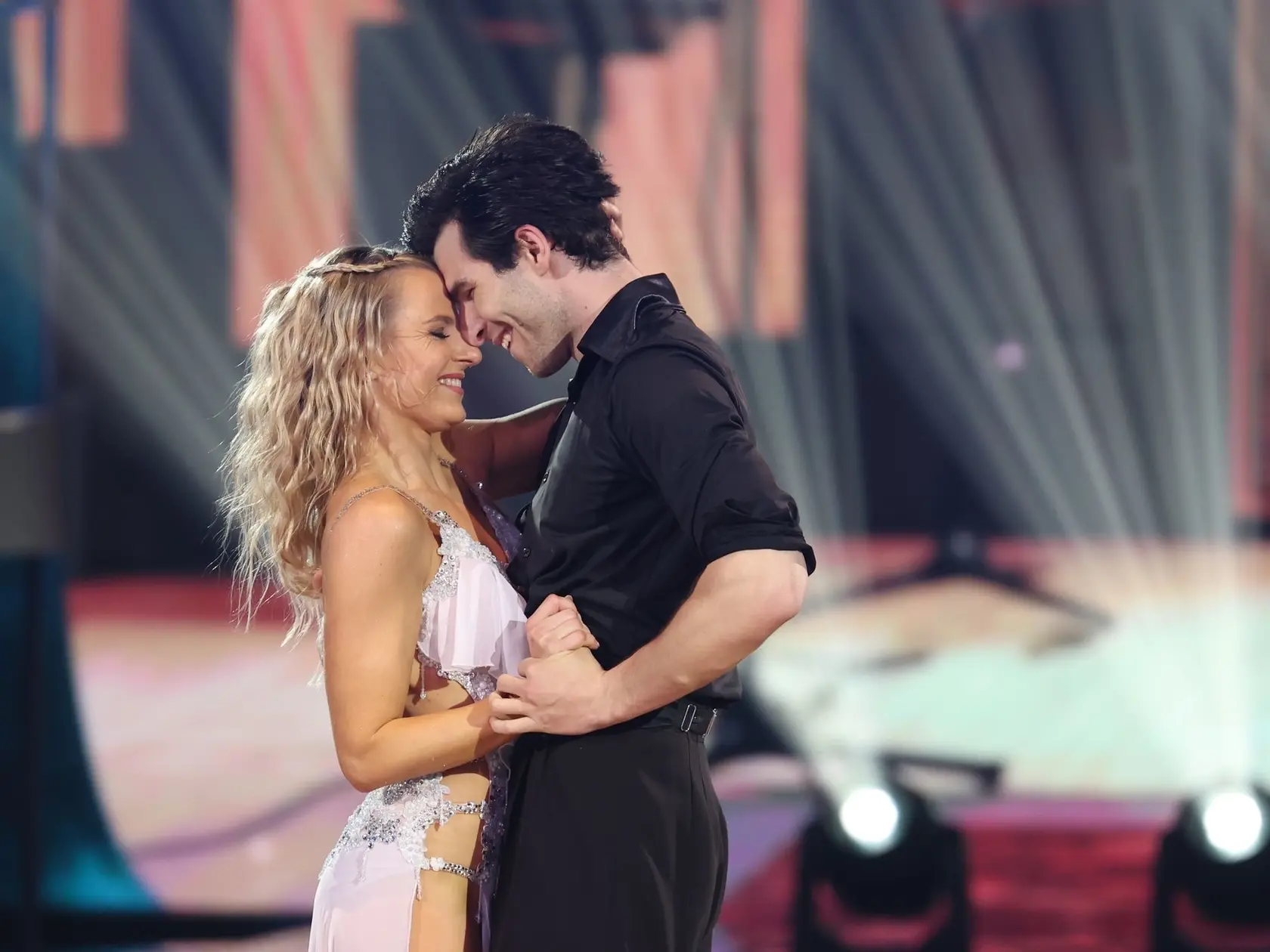 Siedme kolo Let's Dance. Na snímke Kristián Baran a Natália Horváthová.