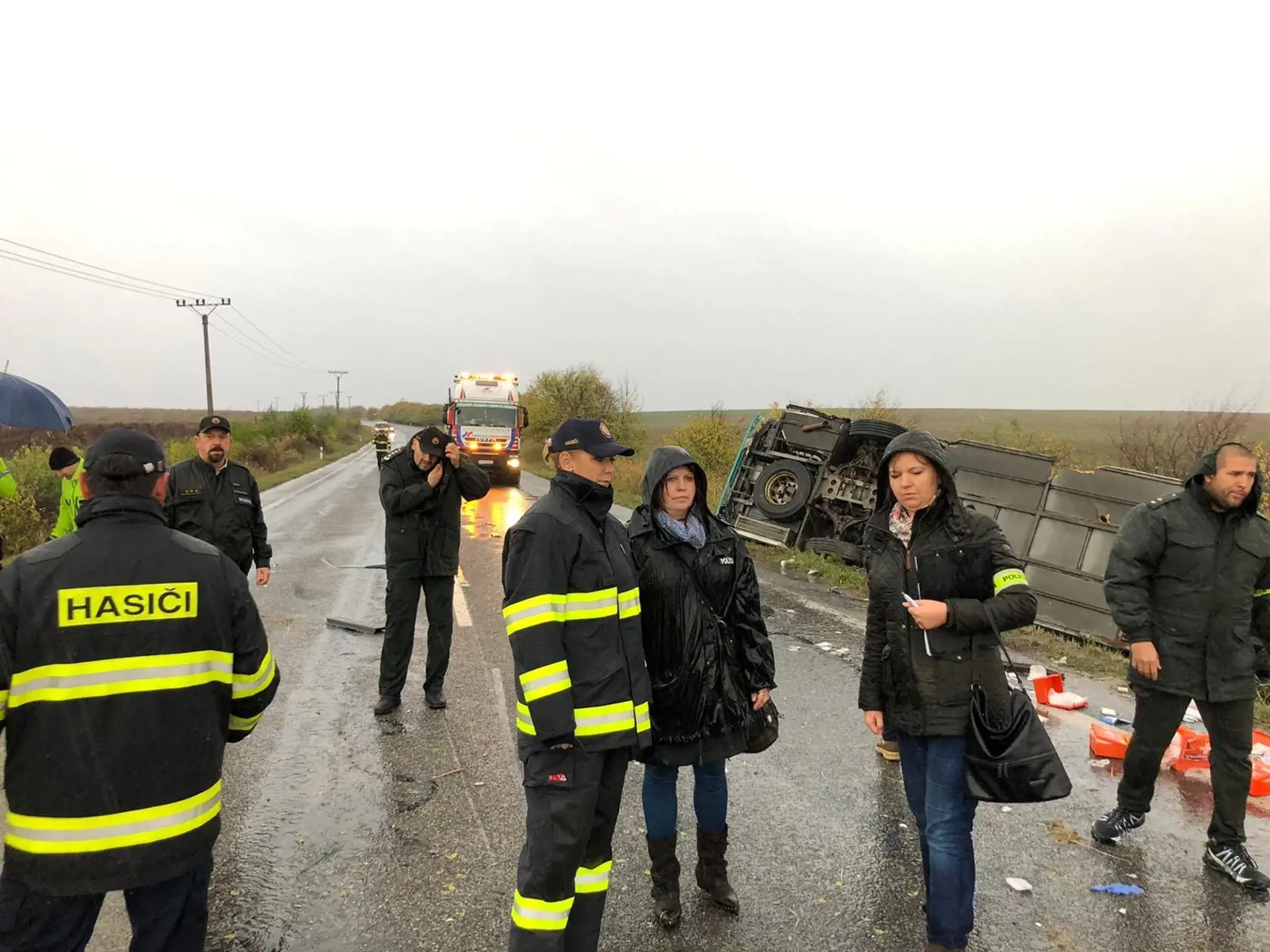 Na miesto nehody prišla aj vtedajšia ministerka vnútra Denisa Saková