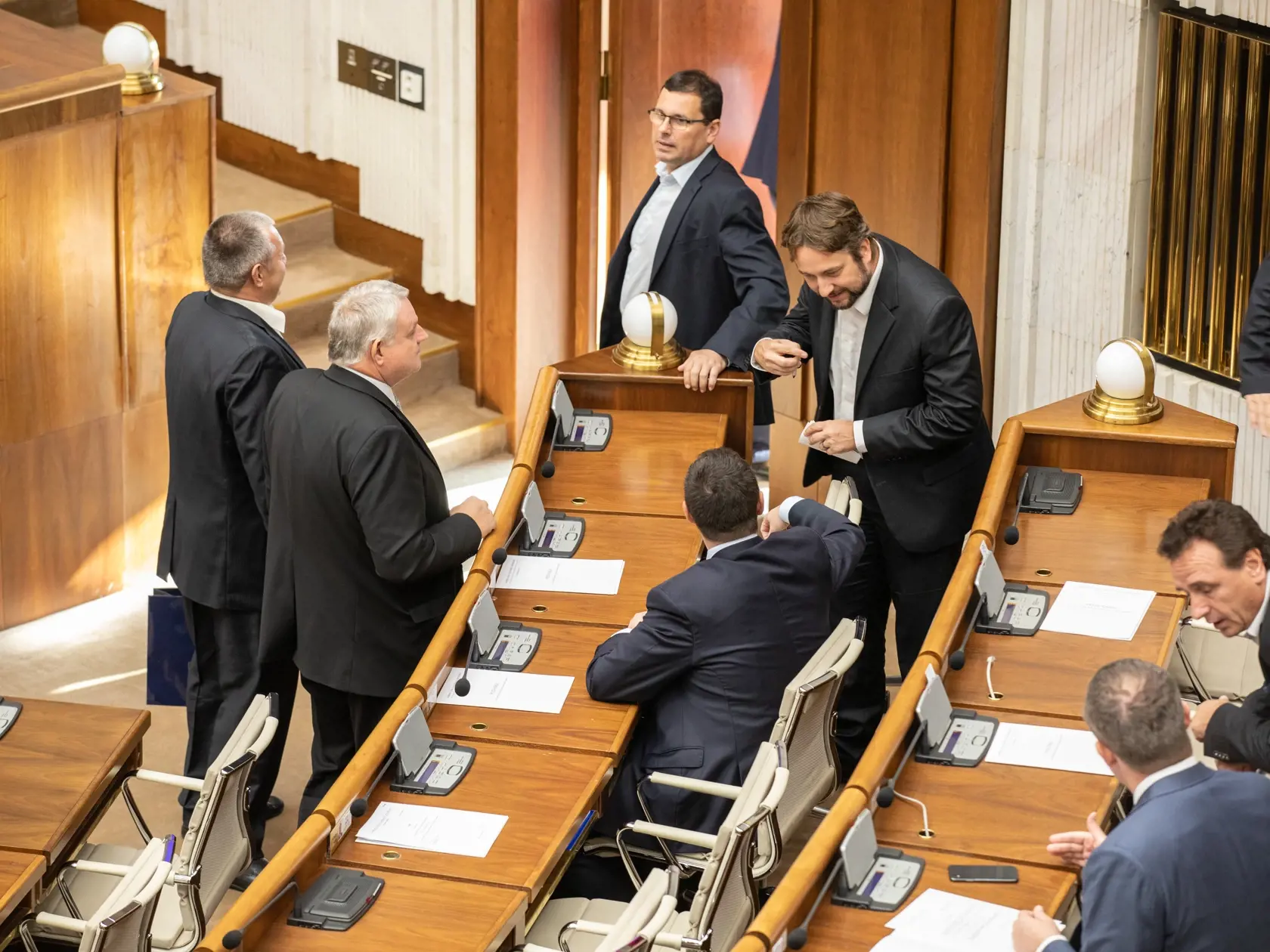 Odvolávanie JUDr. Andreja Danka v Slovenskej Národnej Rade.