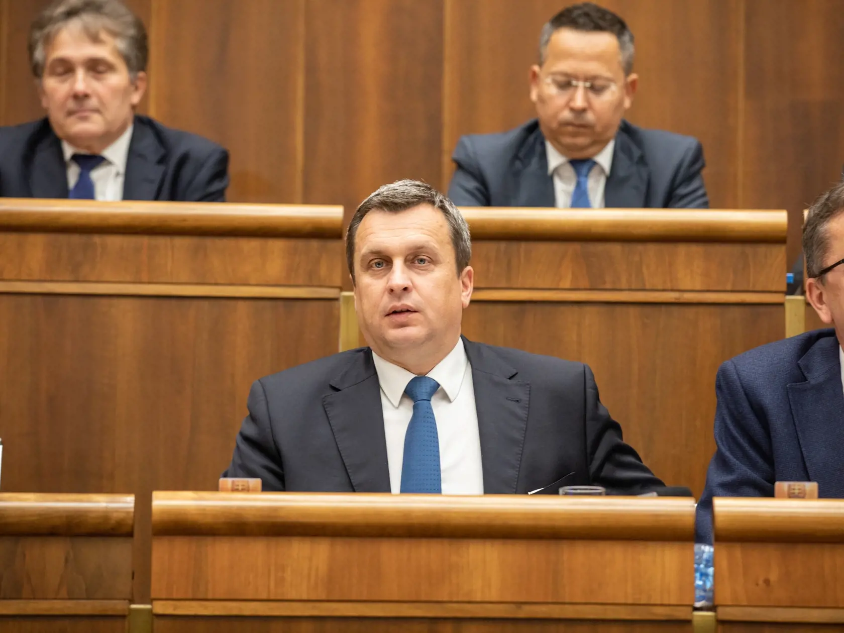 Odvolávanie JUDr. Andreja Danka v Slovenskej Národnej Rade.