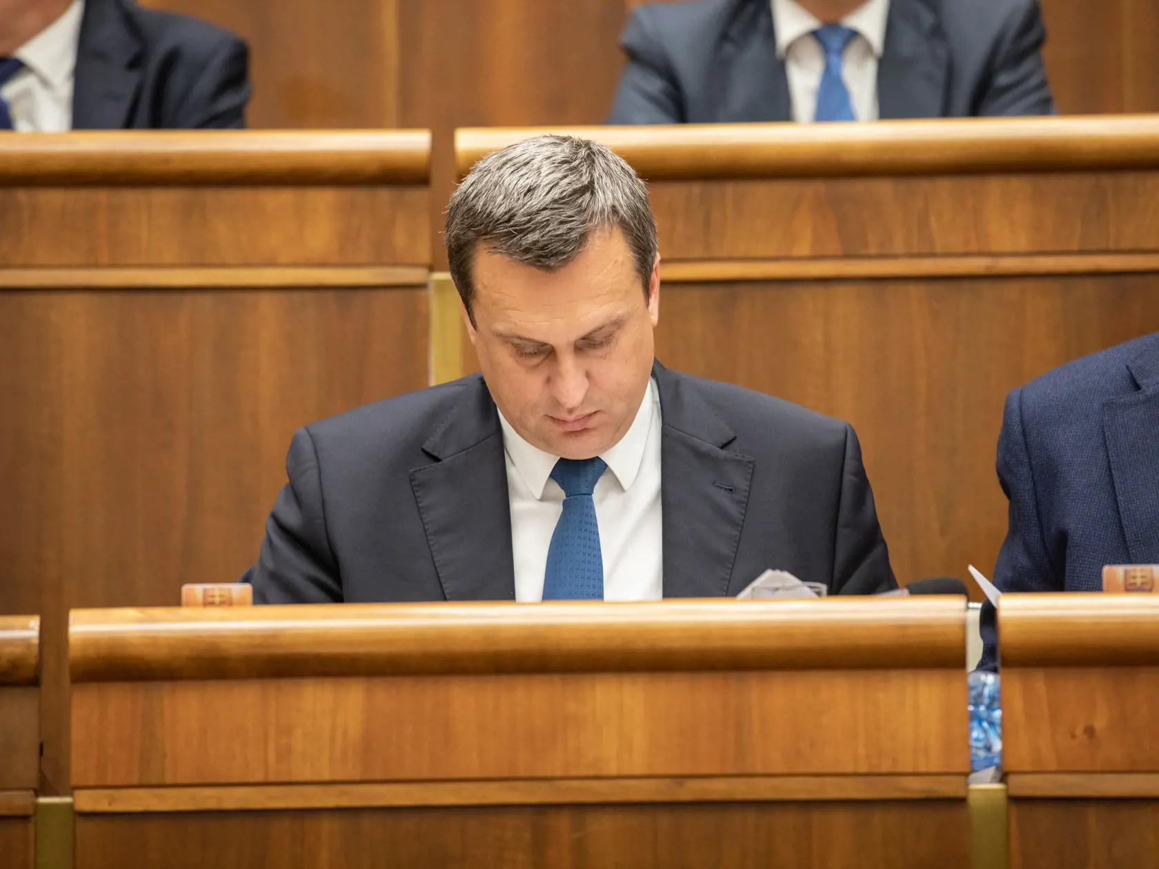 Odvolávanie JUDr. Andreja Danka v Slovenskej Národnej Rade.