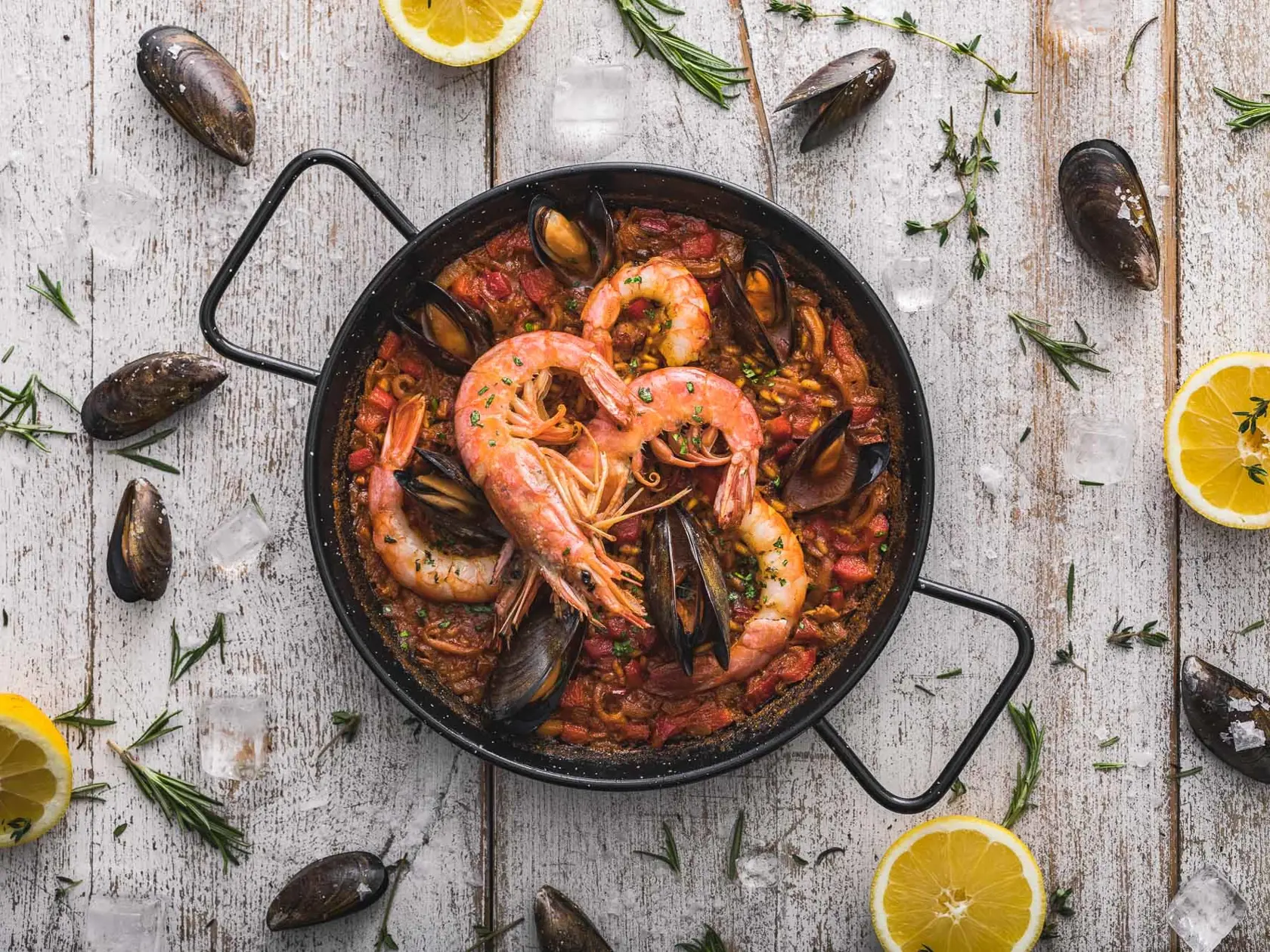PAELLA DE MARISCOS