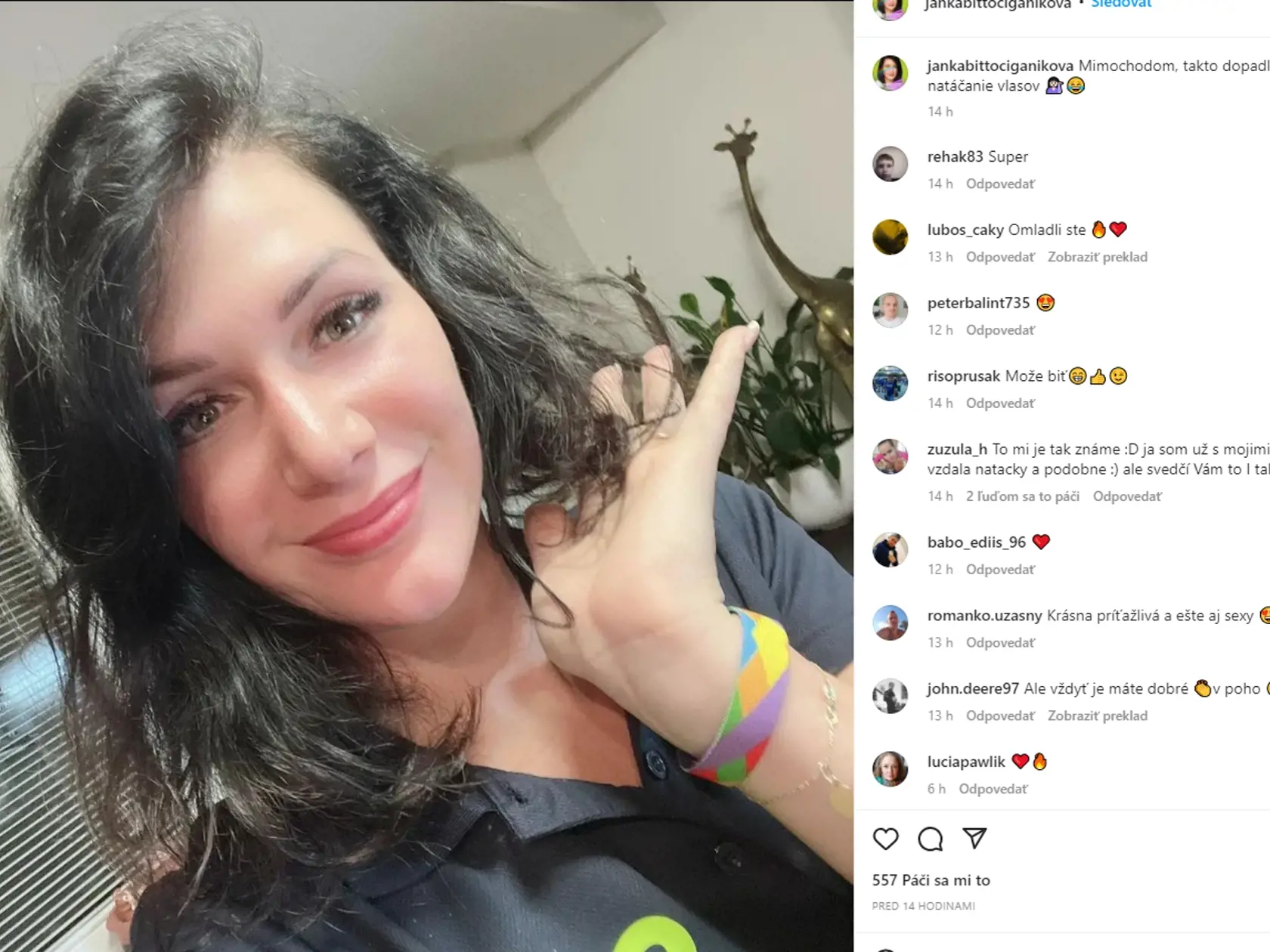 Poslankyňa SaS Janka Bittó Cigániková sa rozhodla pre zmenu účesu. Zverejnila ho na sociálnej sieti.