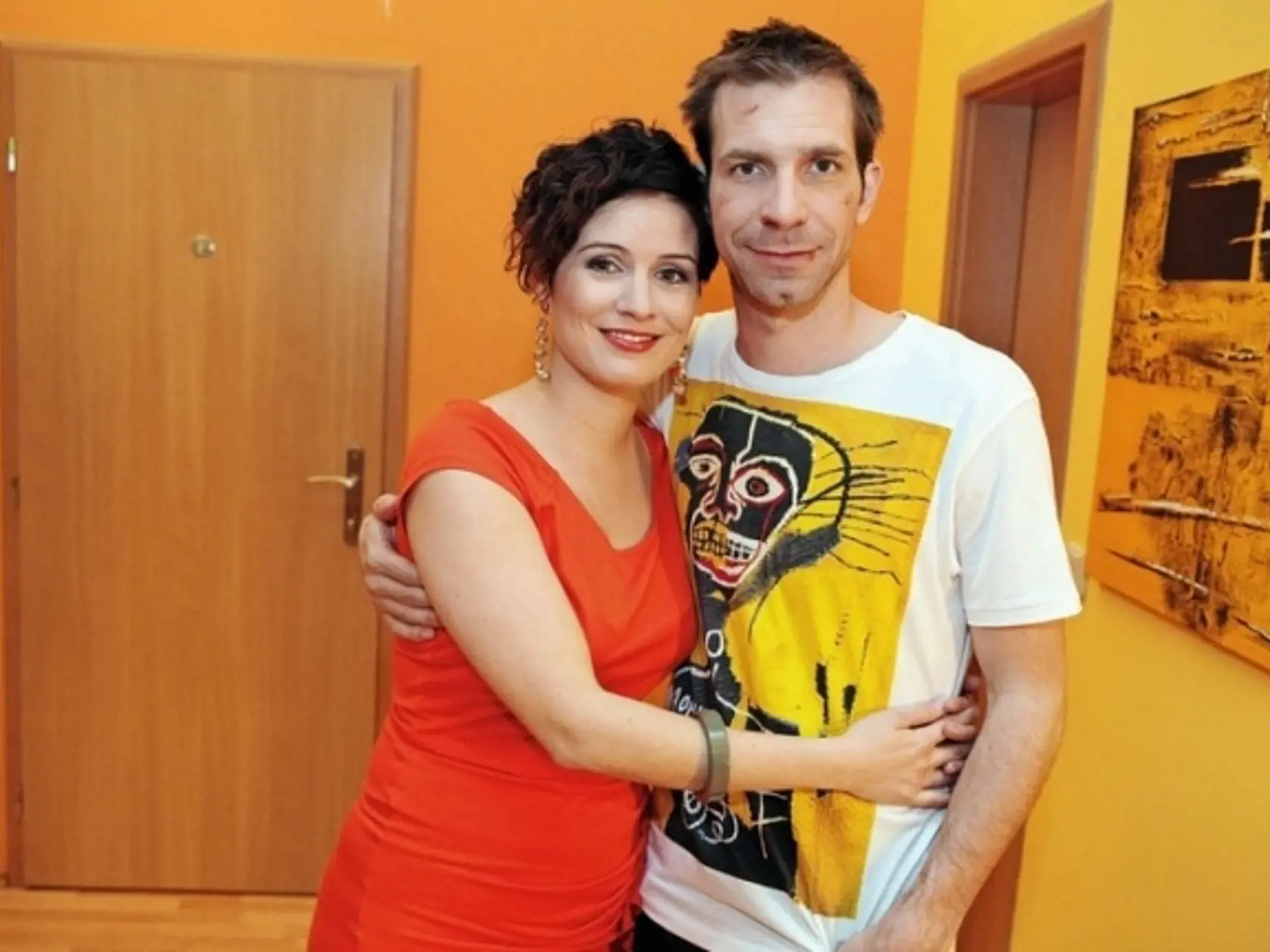 Zuzana Norisová s partnerom Ondrejom Kovaľom.