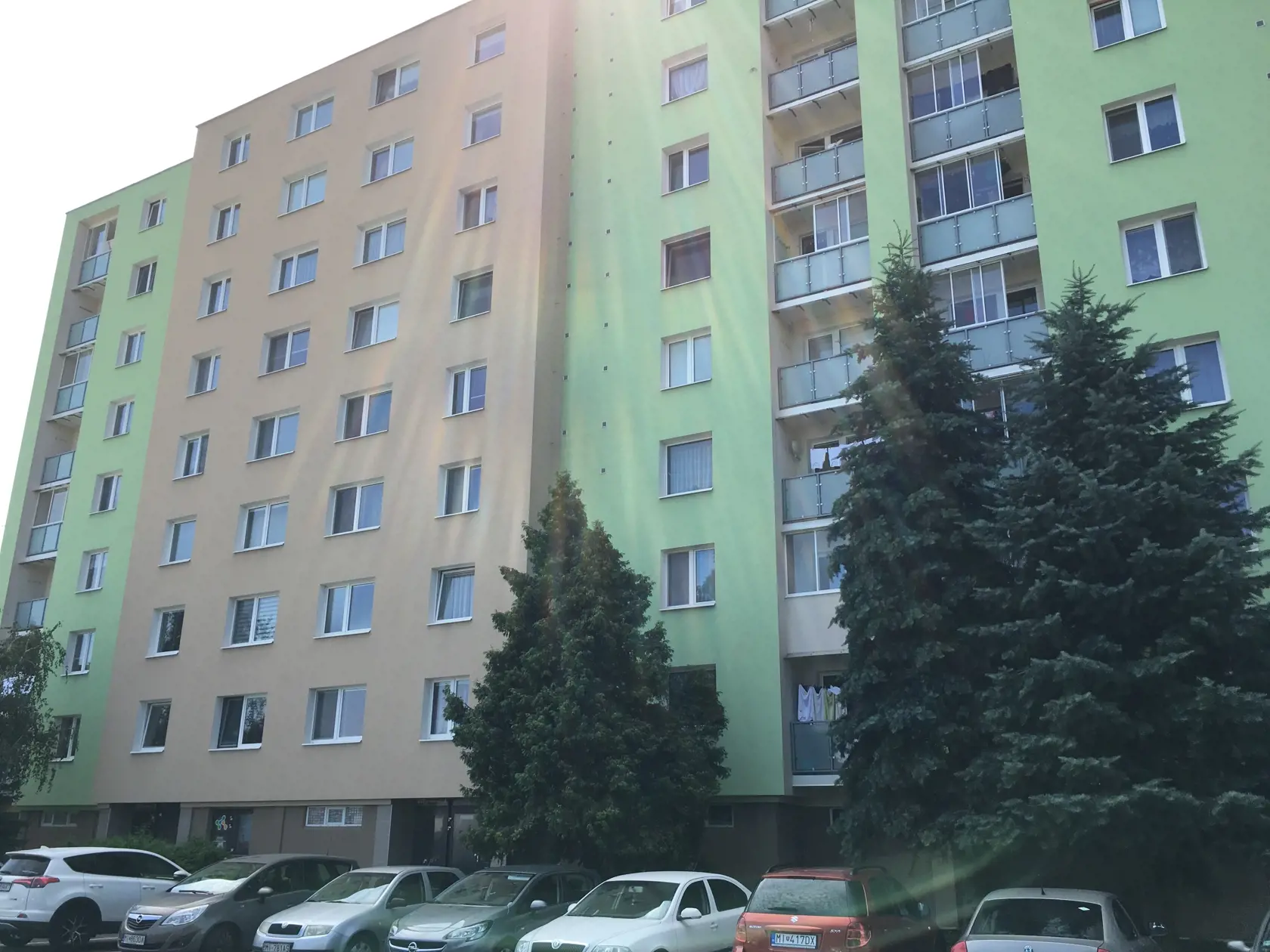 Bytovka na Sibírskej ulici v Michalovciach.