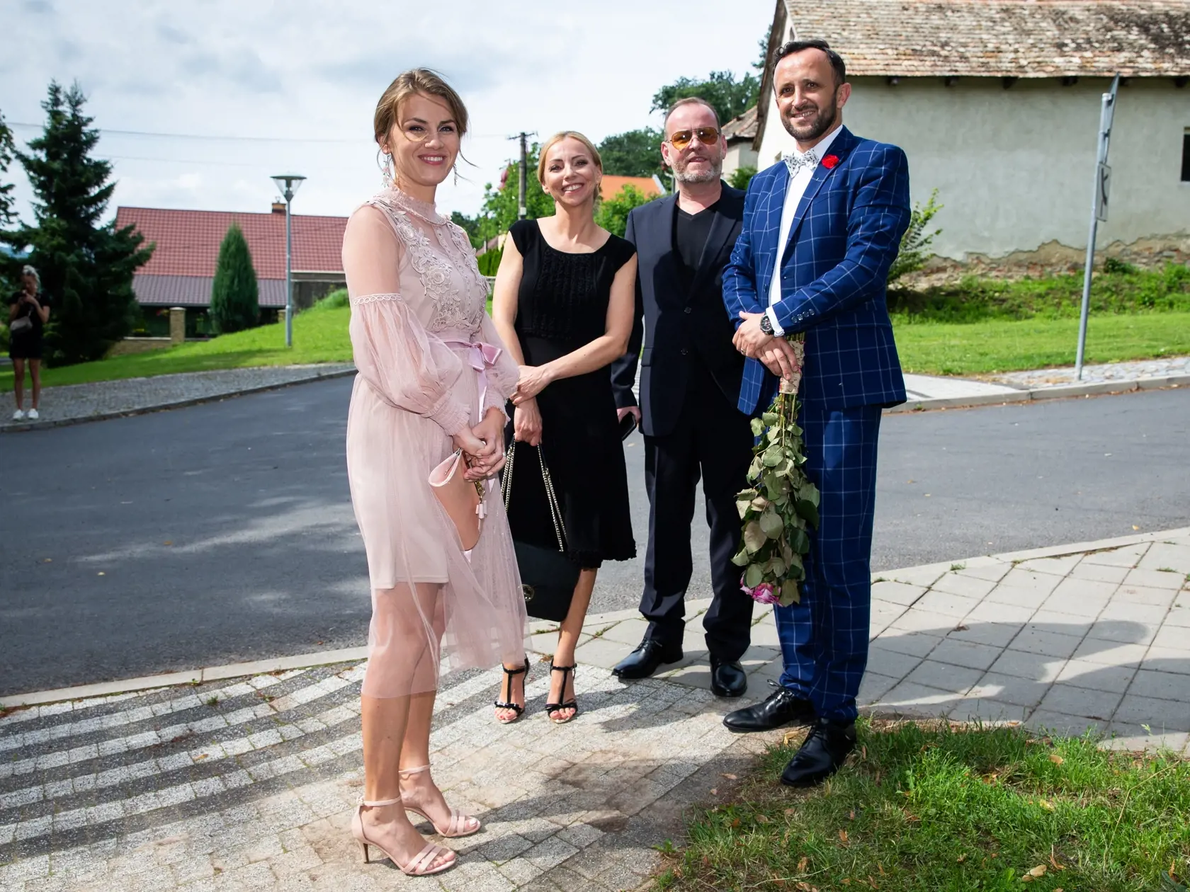 Luxusná svadba Jána Ďurovčíka a Barbory Hlinkovej.