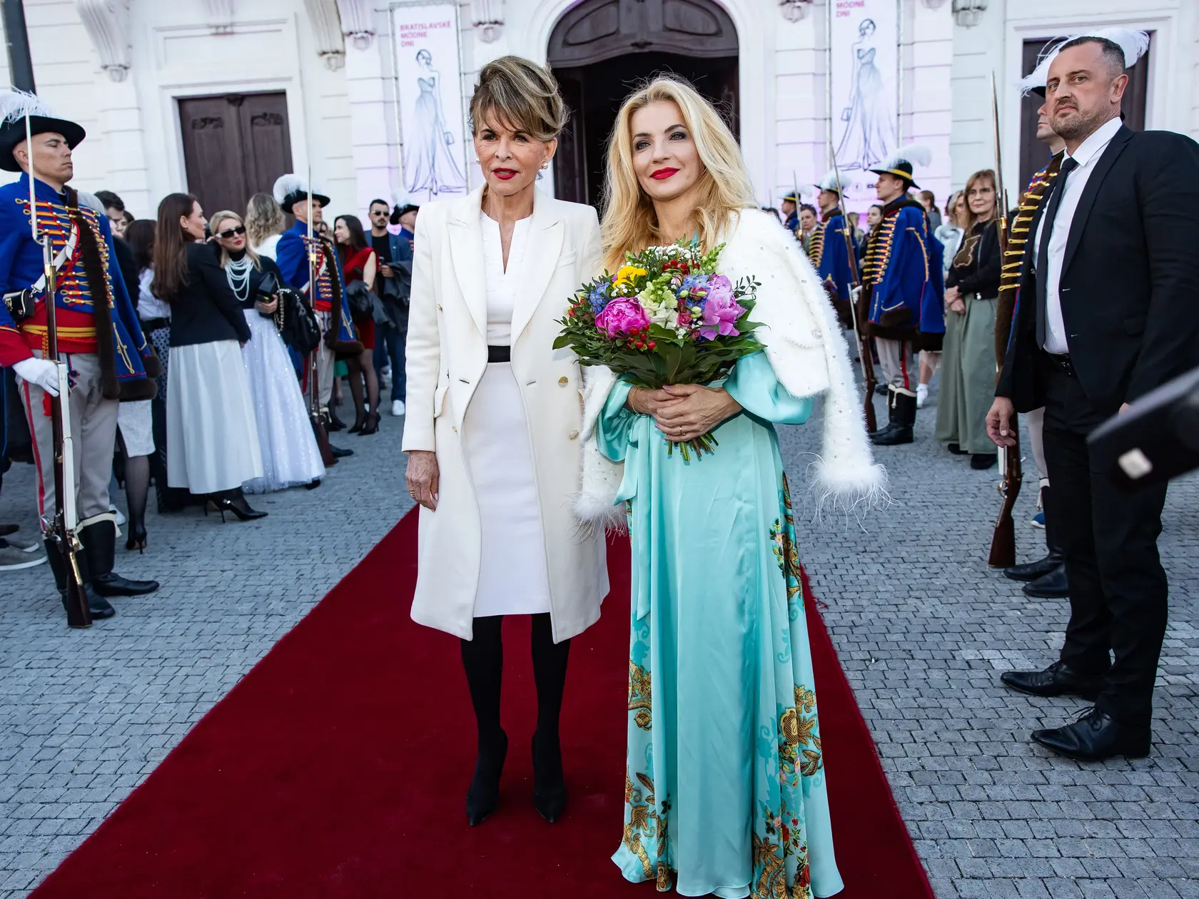 Bratislavské módne dni 2025, druhý deň. Na snímke je Martina Šimkovičová.