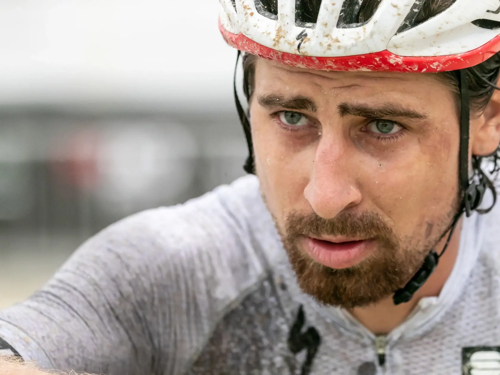 Na snímke slovenský cyklista Peter Sagan, na pretekoch v horských bicykloch pod názvom Hero race v Abu Dhabi. 