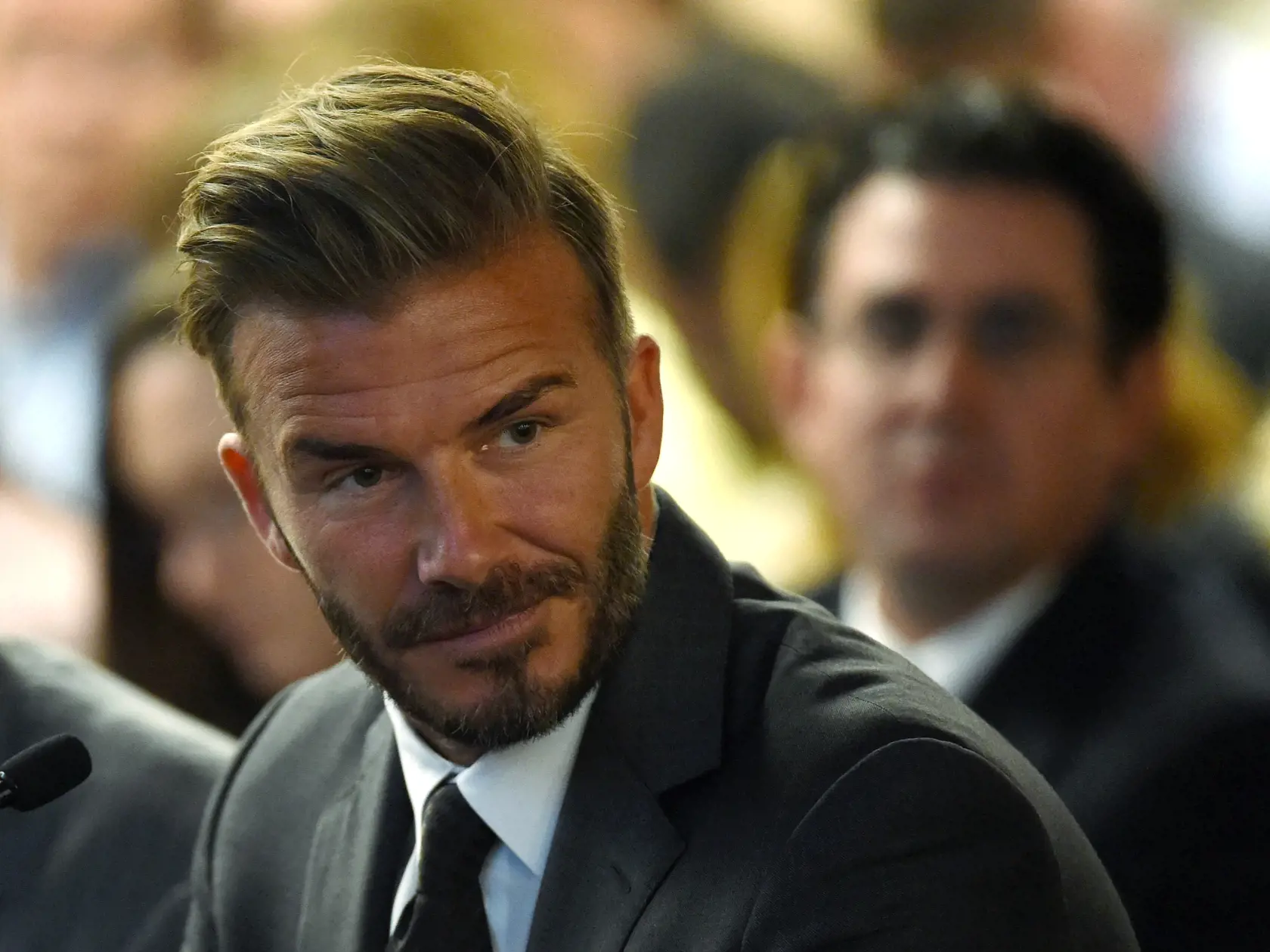 David Beckham nie je veľkým fanúšikom žiab.