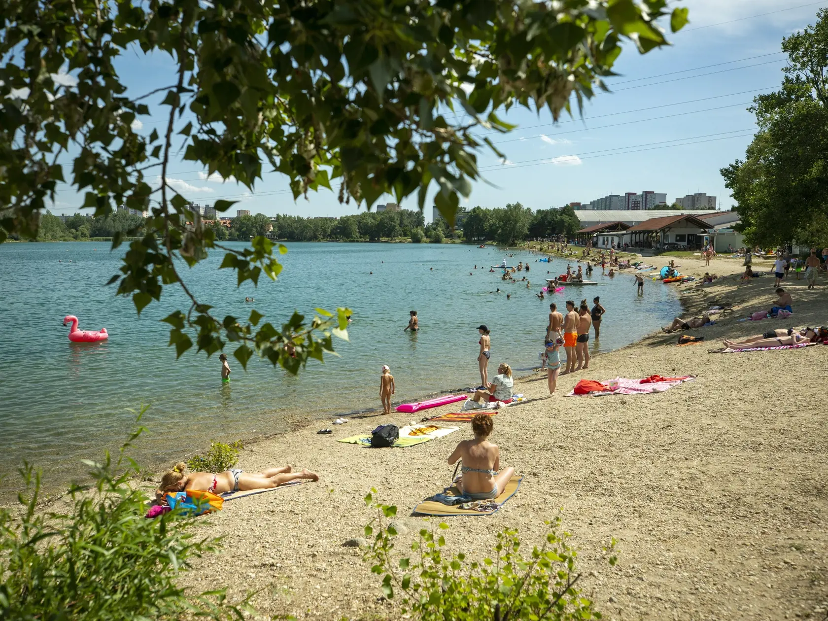 Prírodné kúpaliska a vodné plochy na Slovensku
Na obr.: Veľký Dráždiak