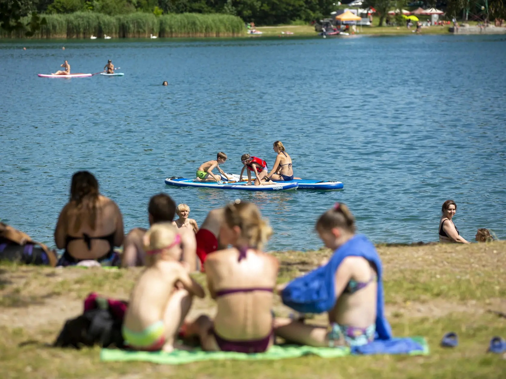 Prírodné kúpaliska a vodné plochy na Slovensku
Na obr.: Veľký Dráždiak