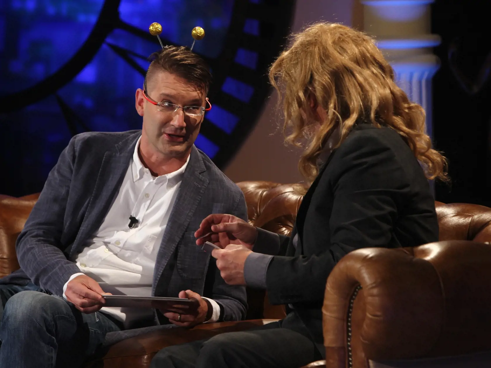Natacanie Tolkshov Petra Marcina Neskoro vecer. Ako host je Andy Kraus.