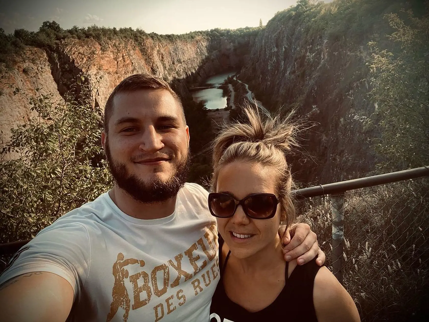 Lucie Vondráčková s priateľom Zdeňkom