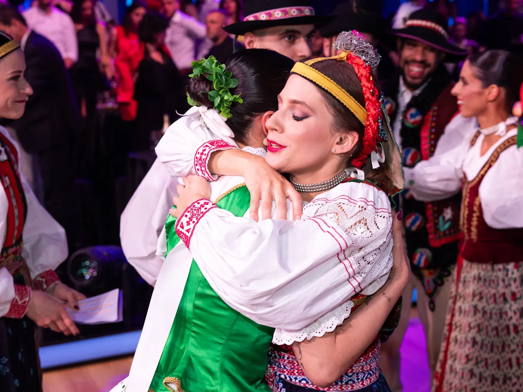 Eva Burešová a Matyáš Adamec vypadli v ôsmom kole Let's dance 2025. Na snímke Jana Kovalčiková a Eva Burešová