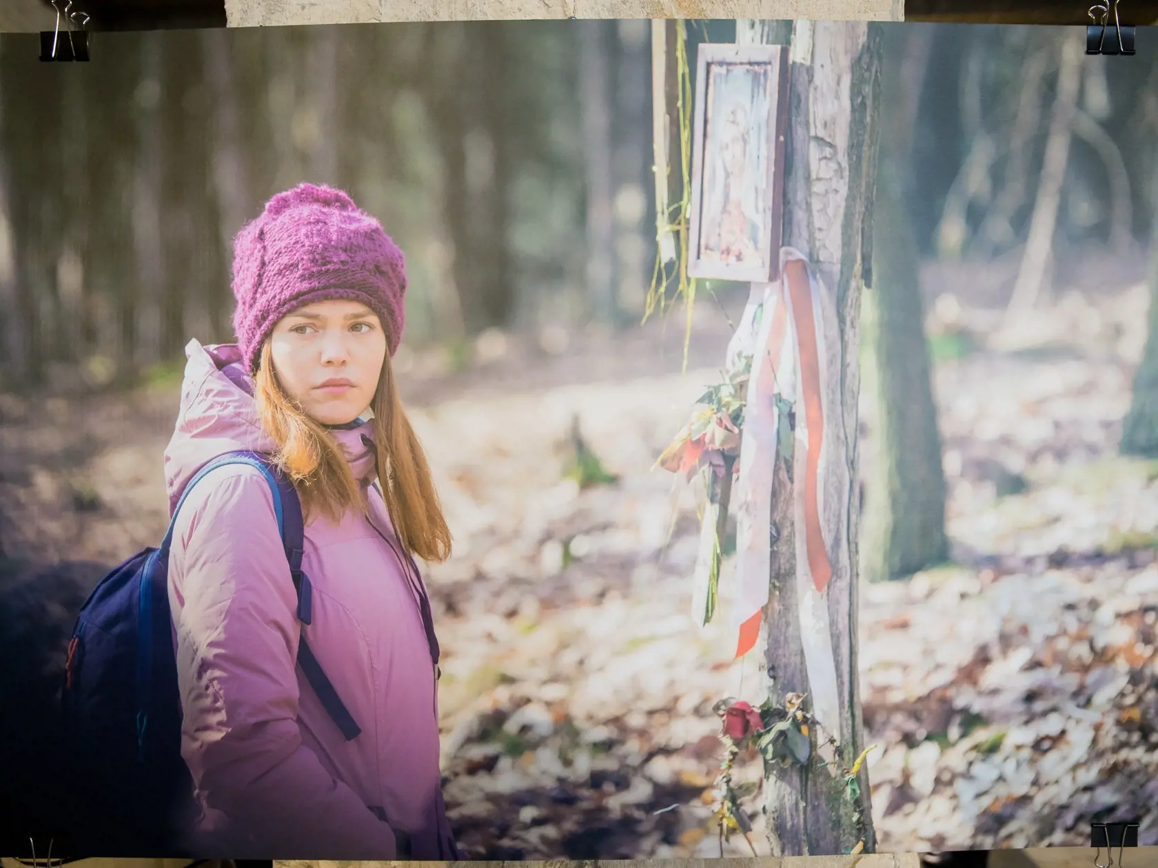 Vernisáž fotografií z natáčania filmu "Trhlina" v Bratislave.