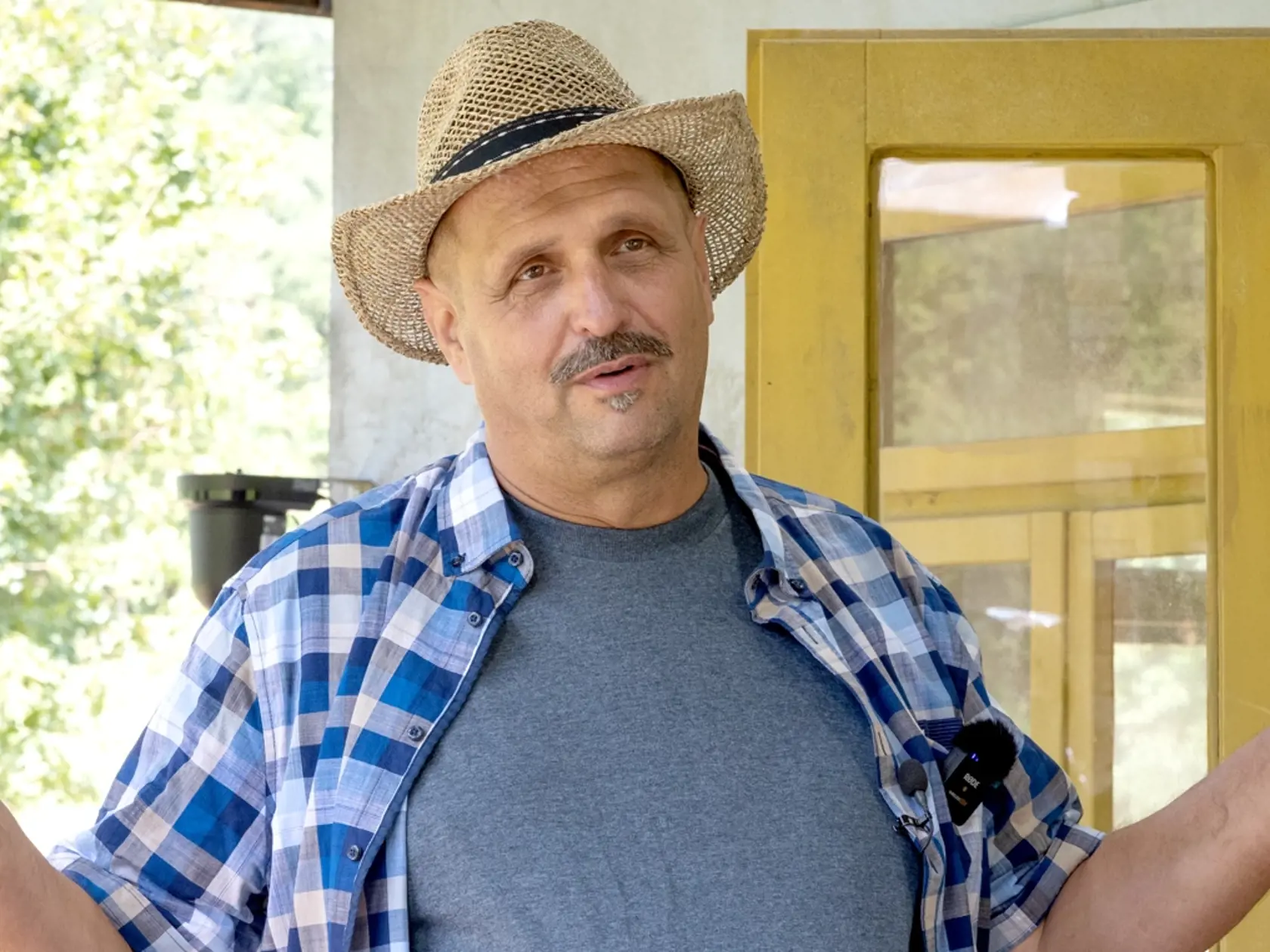 Realityshow Farma - 16. Ročník obľúbenej sútaže televízie Markíza sa bude odohrávať nedaľeko obce Modrová. Na snímke je farmár Martin Bagár.