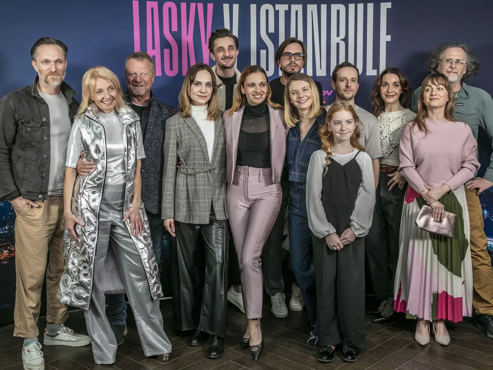  Na snímke je prezentácia nového televízneho seriálu Lásky v Istanbule, ktorá sa uskutočnila v bratislavskom podniku Nox.