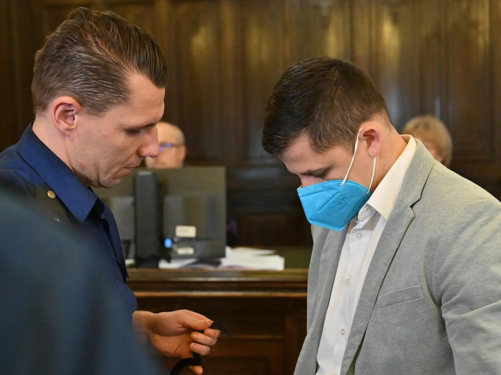 Daniel Madarász vo februári 2024 na Krajskom súde v Brne.