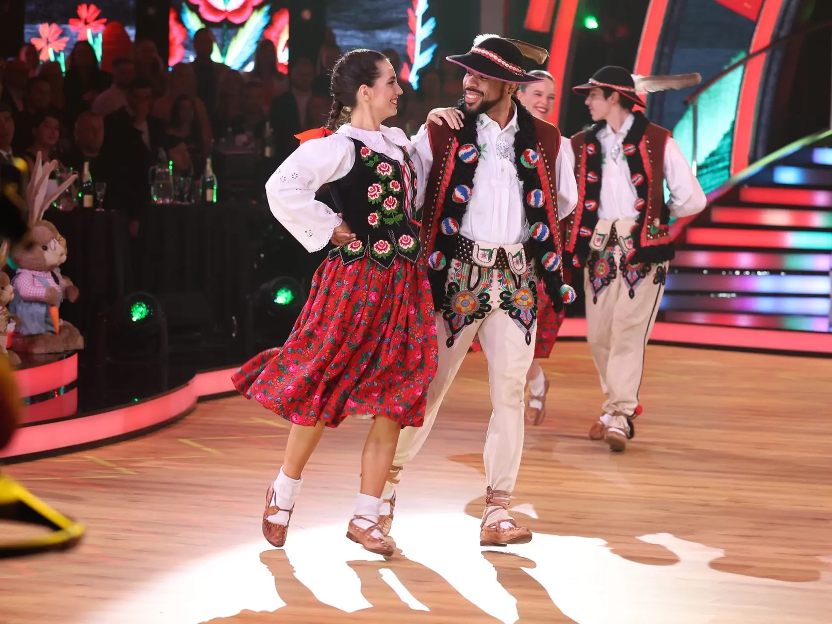 8. kolo Let's Dance. Na snímke Ráchel Šoltésová a Titus Ablorh.