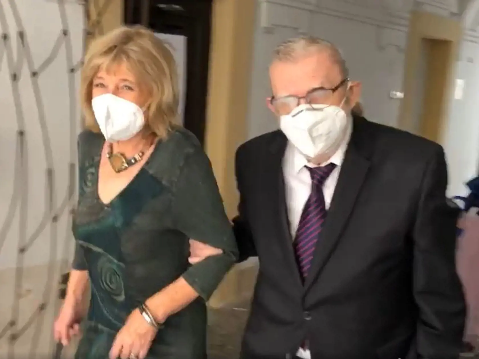 Svadobní rodičia Oľga a Ľubomír Feldekovci.
