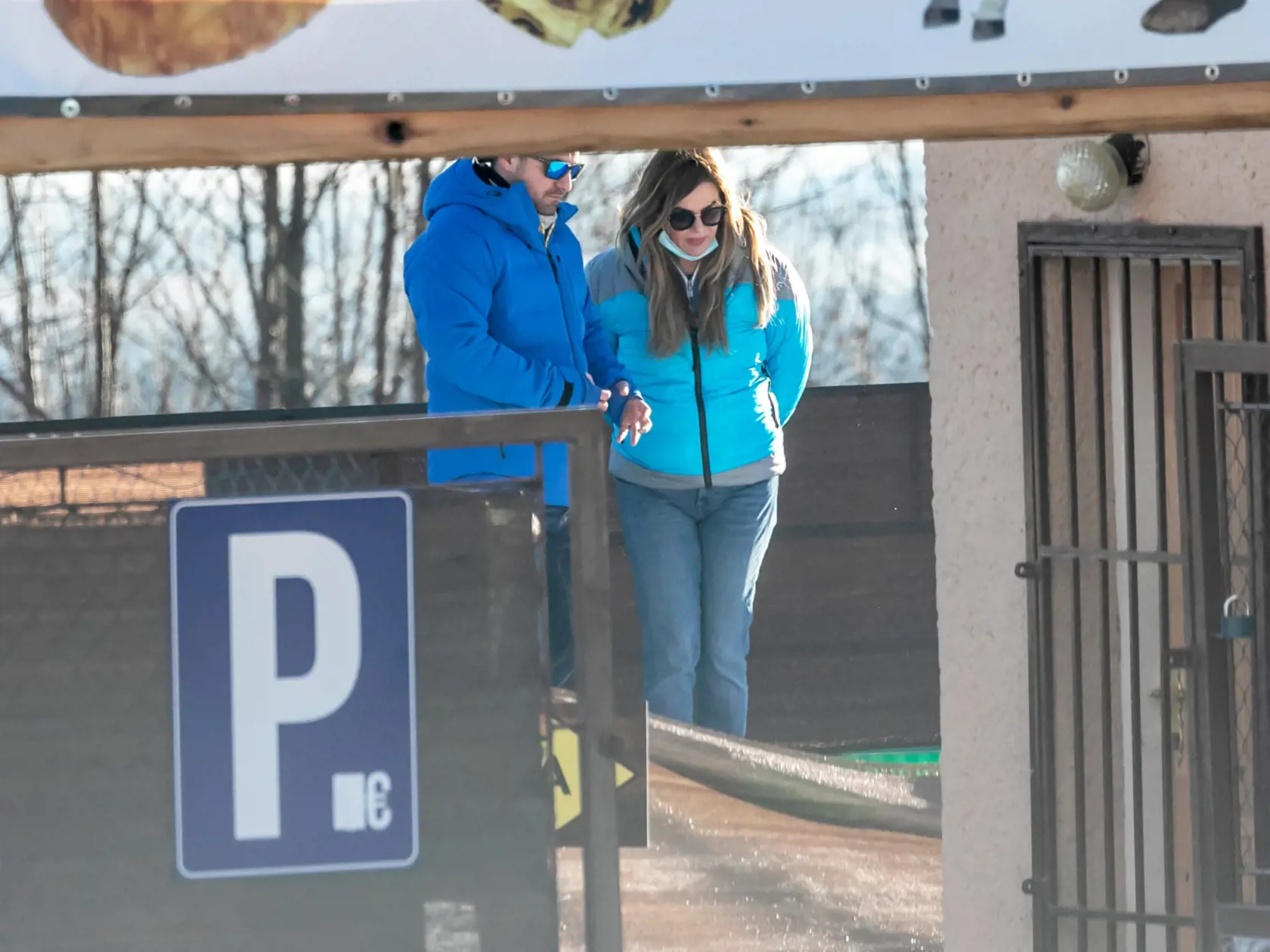 Monika Beňová s partnerom Ľubošom v Starom Smokovci.